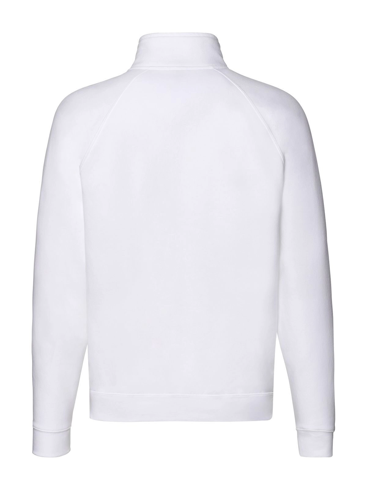 Immagine Felpa con maniche raglan, felpata internamente - Premium Zip Neck Sweat