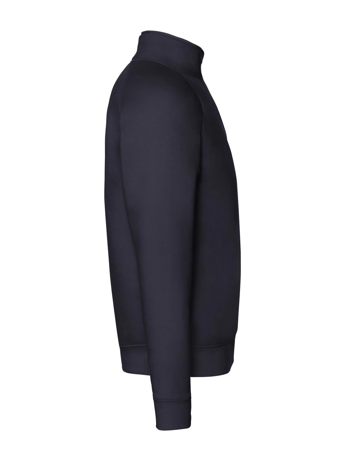 Immagine Felpa con maniche raglan, felpata internamente - Premium Zip Neck Sweat