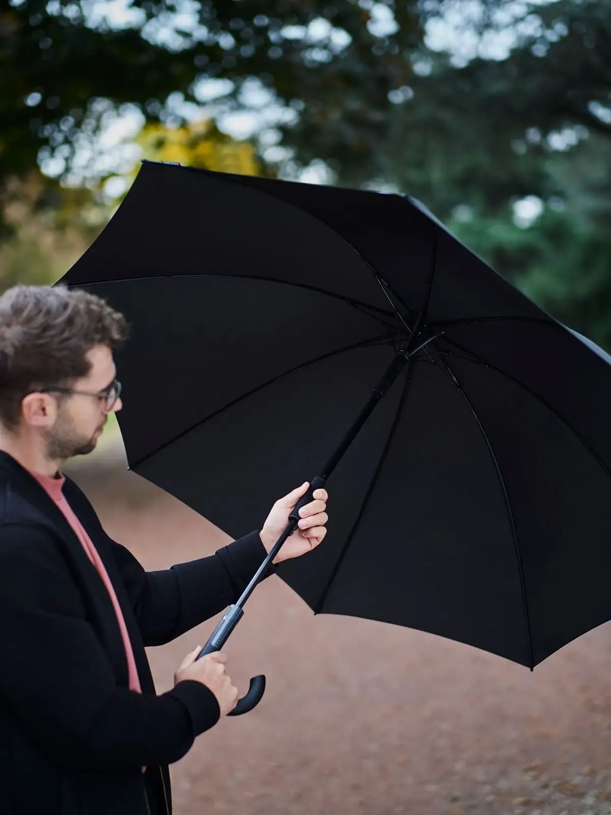 Immagine AC golf umbrella FARE®-Carbon-Style