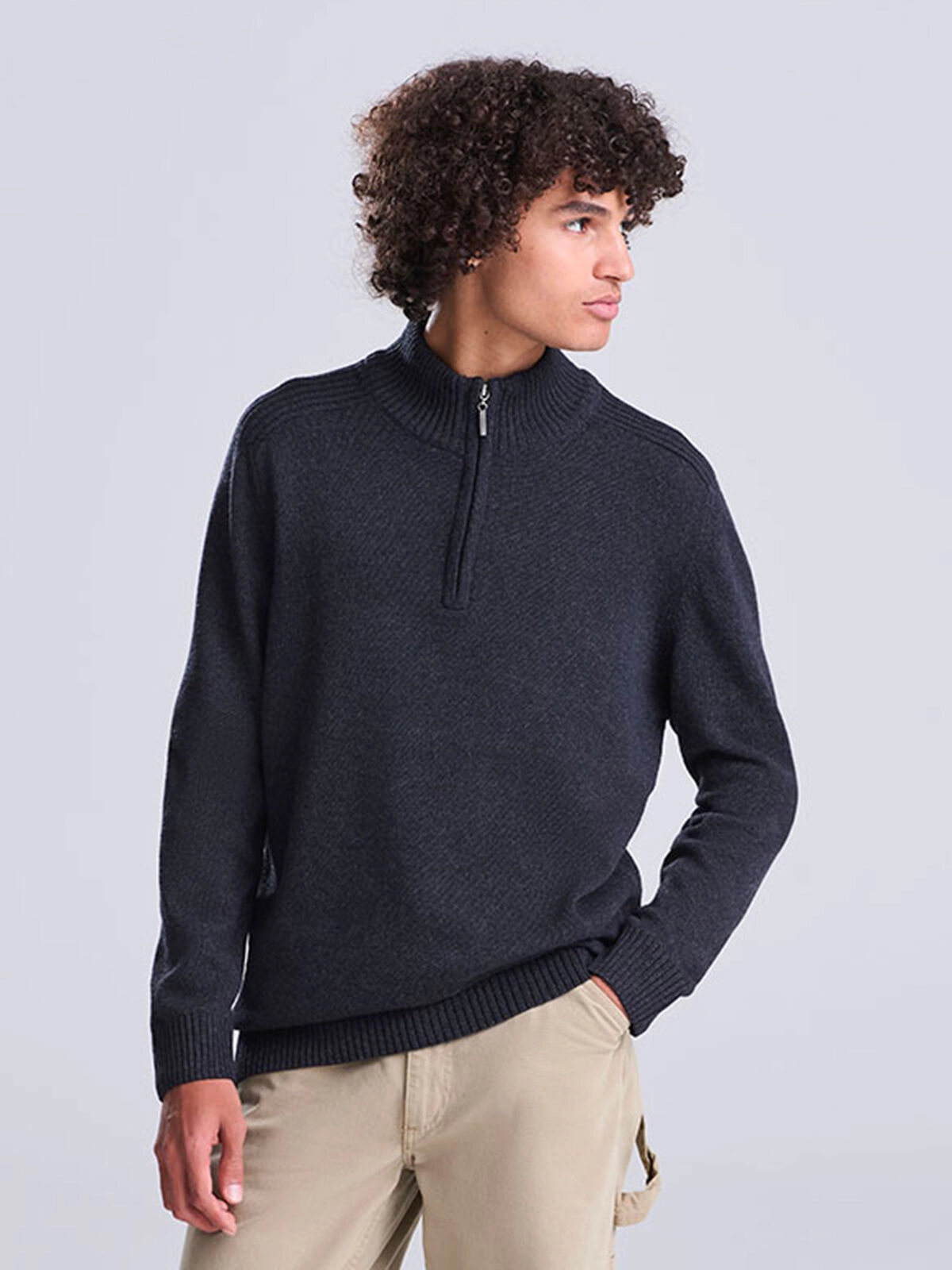 Immagine Wakhan 1/4 Zip Knit Sweater