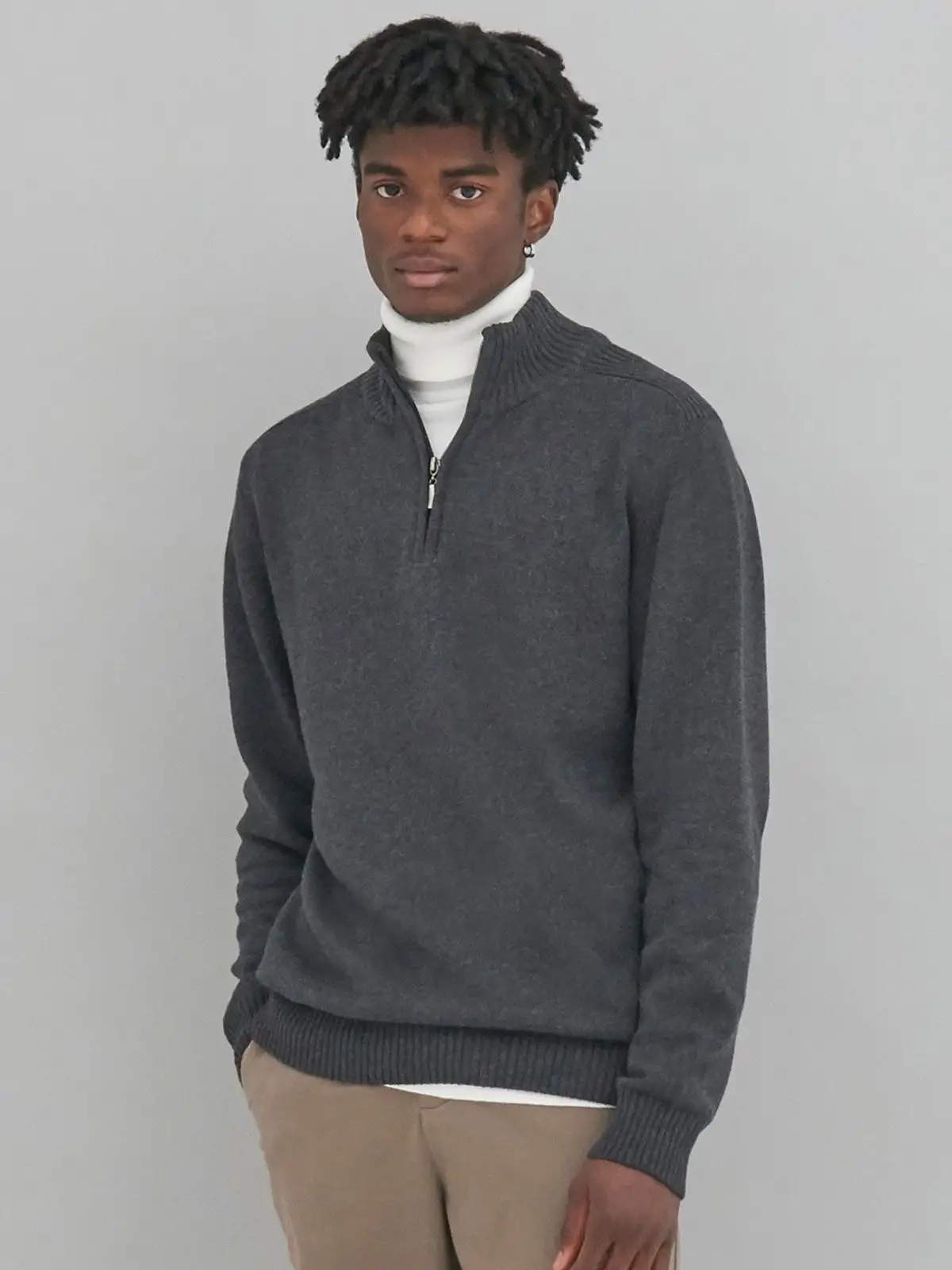 Immagine Wakhan 1/4 Zip Knit Sweater