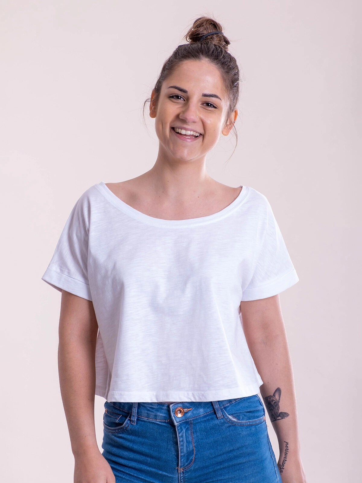 Immagine T-shirt donna crop