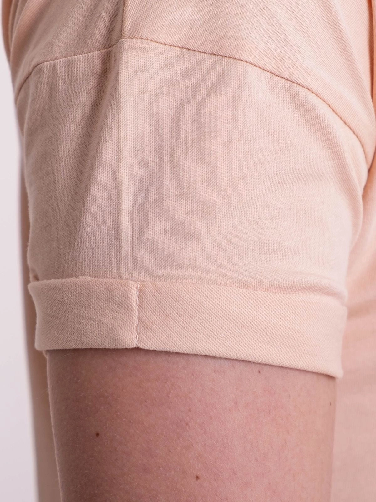 Immagine T-shirt girocollo donna manica corta