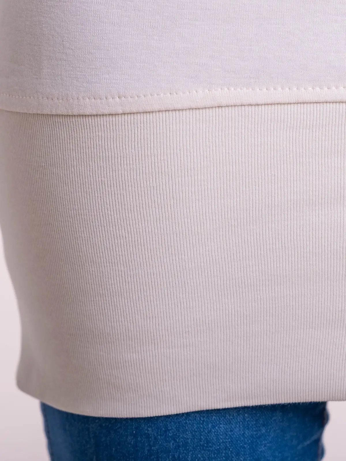 Immagine Maxi felpa donna a V