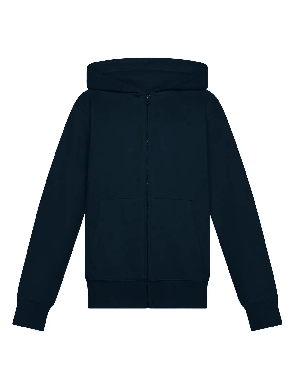 Immagine Felpa bimbo zip e cappuccio unisex terry hooded