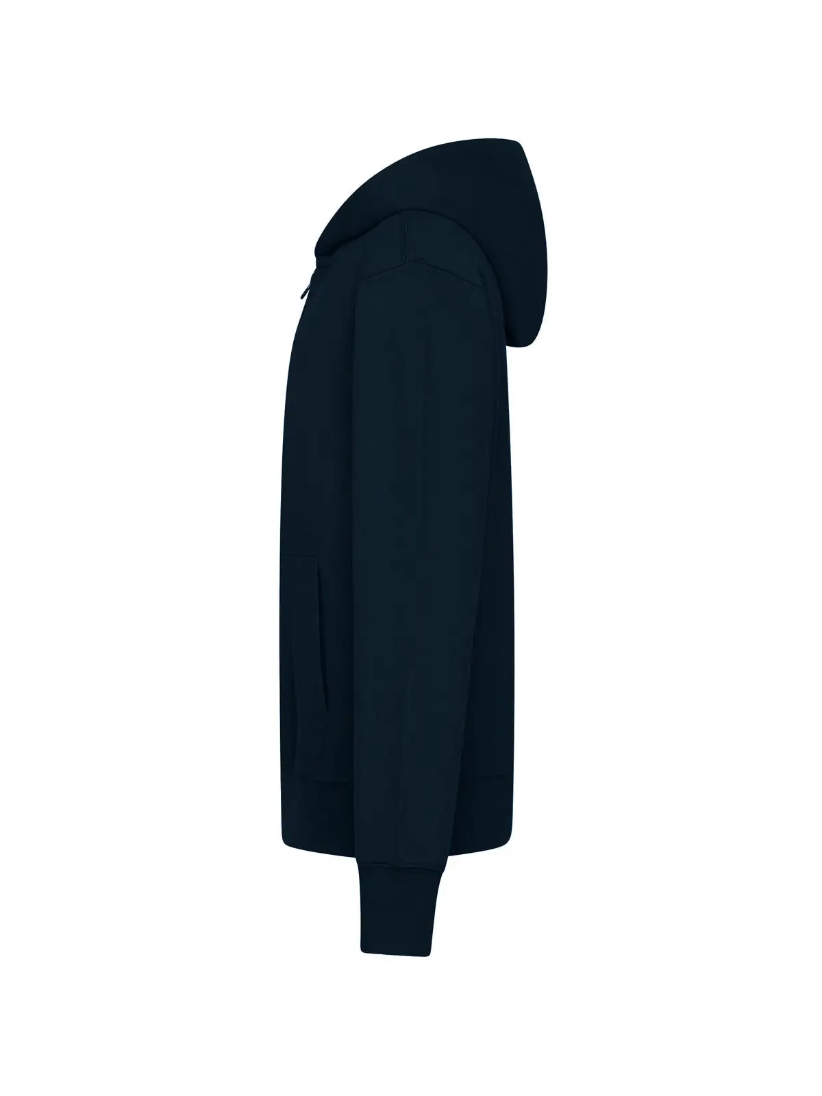 Immagine Felpa bimbo zip e cappuccio unisex terry hooded