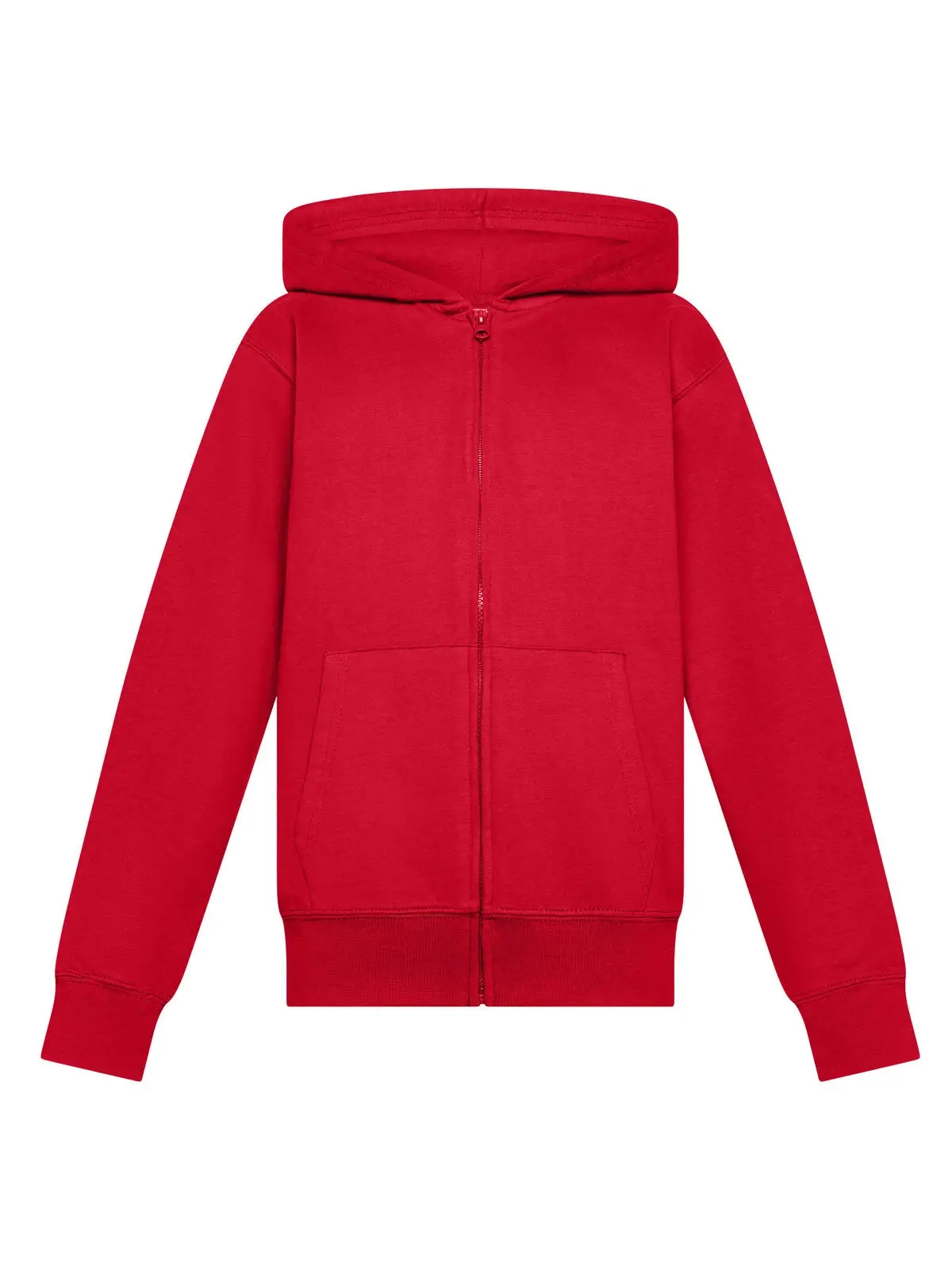 Immagine Felpa bimbo zip e cappuccio unisex terry hooded