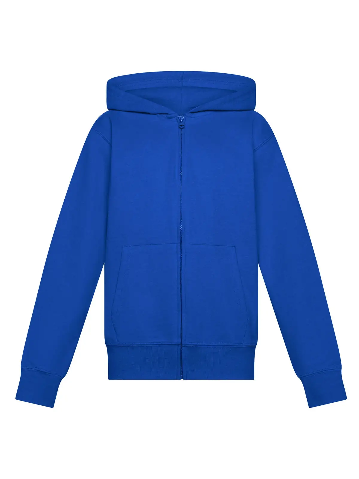 Immagine Felpa bimbo zip e cappuccio unisex terry hooded
