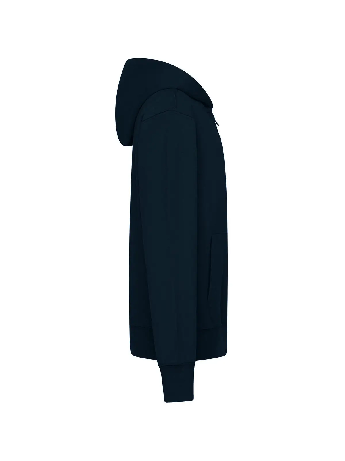 Immagine Felpa bimbo zip e cappuccio unisex terry hooded