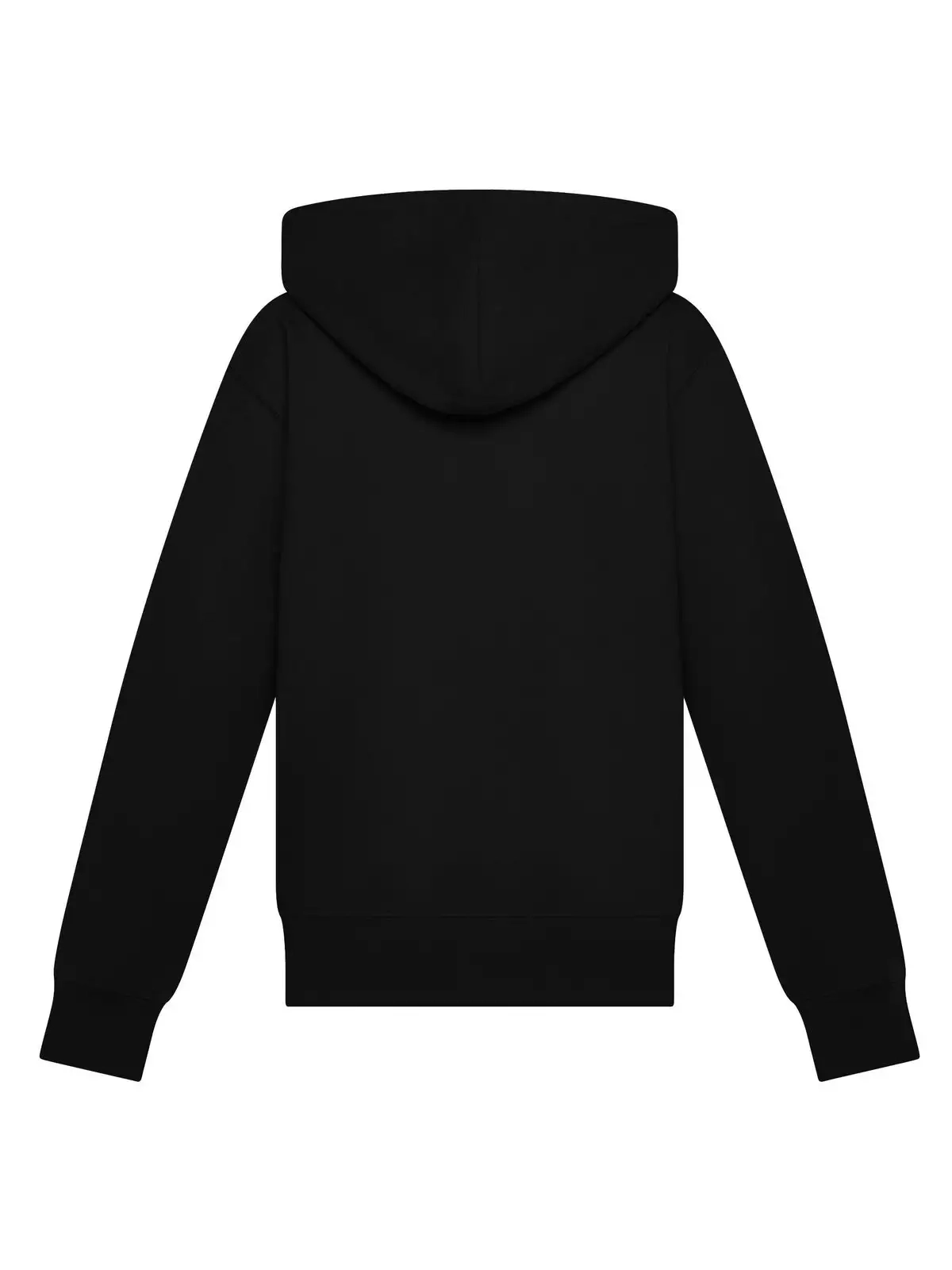 Immagine Felpa bimbo zip e cappuccio unisex terry hooded