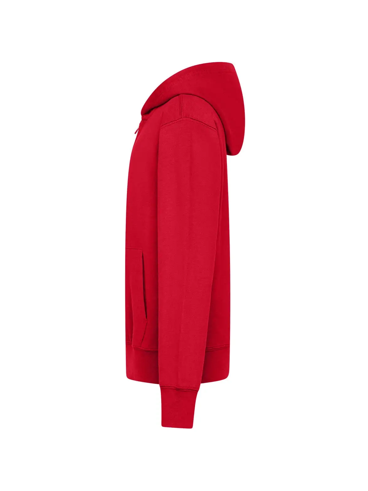 Immagine Felpa bimbo zip e cappuccio unisex terry hooded