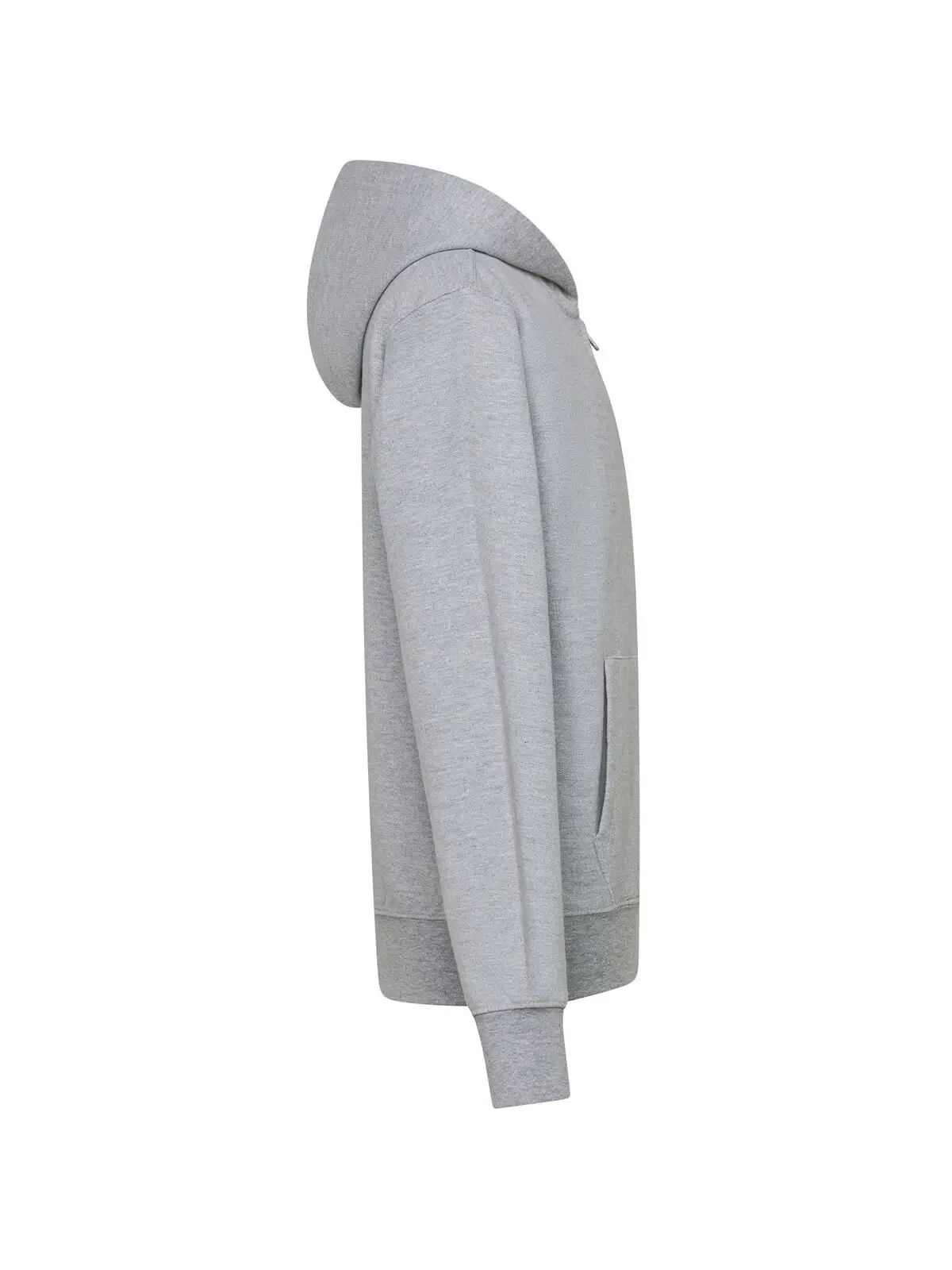 Immagine Felpa bimbo zip e cappuccio unisex terry hooded