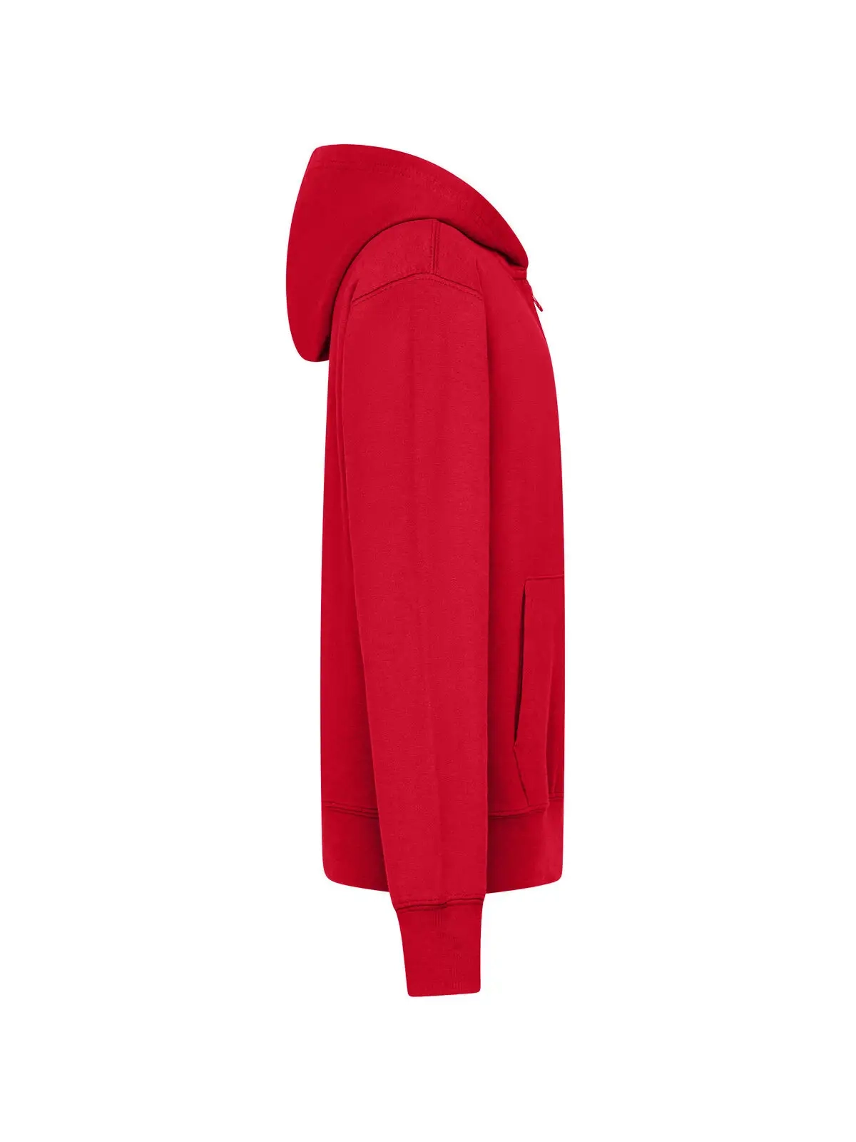 Immagine Felpa bimbo zip e cappuccio unisex terry hooded