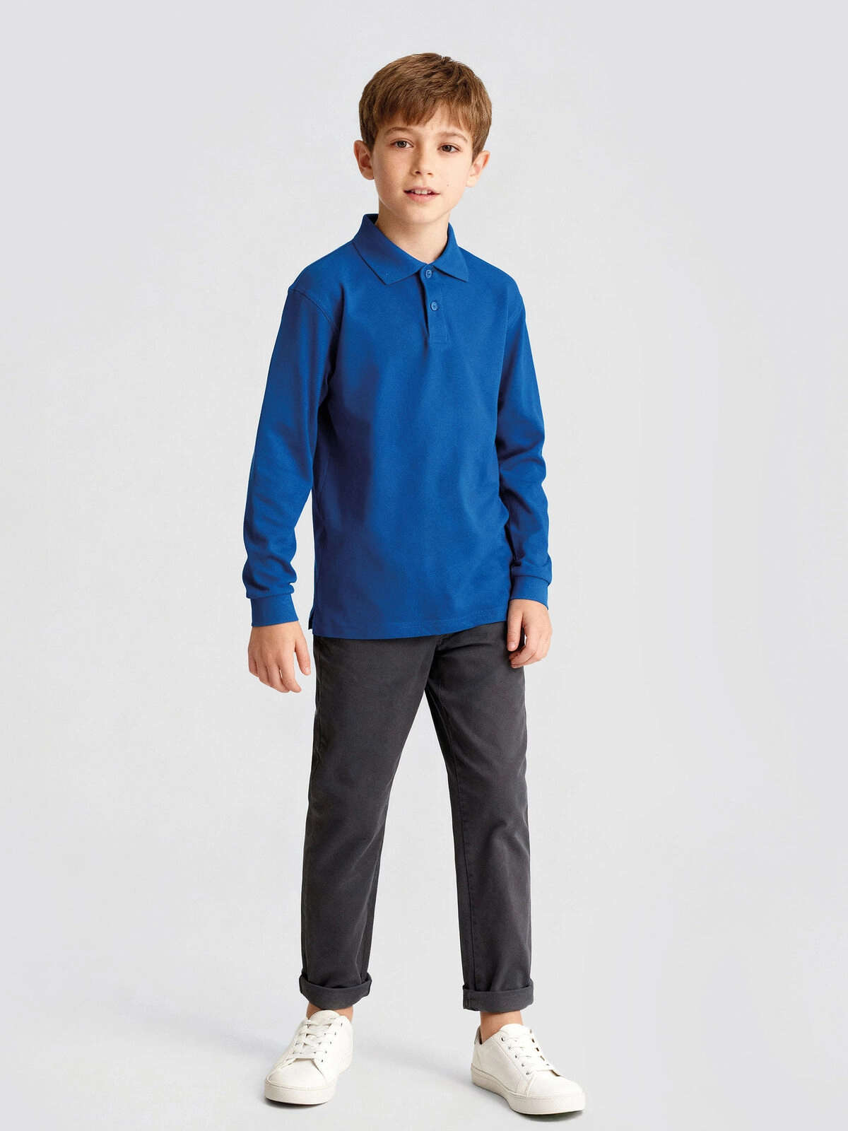 Immagine Evolution Polo Bambino Maniche lunghe