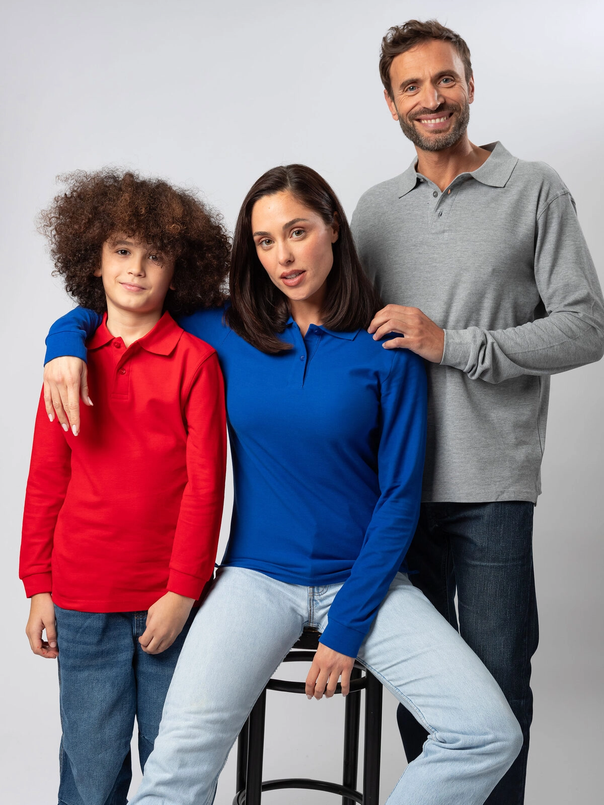 Immagine Evolution Polo Bambino Maniche lunghe