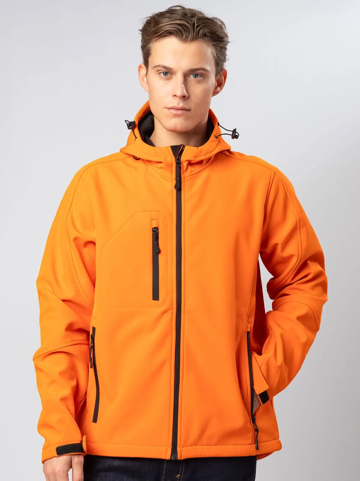 Immagine softshell Unisex Hooded 