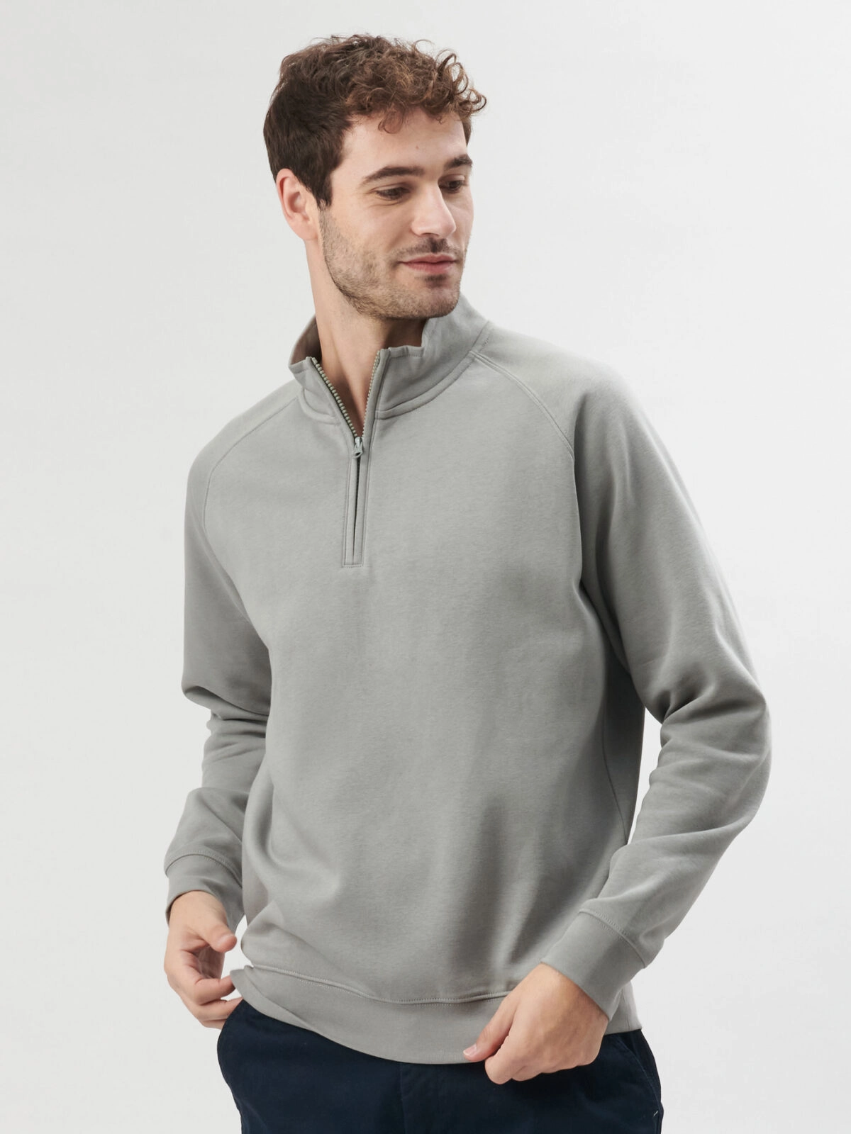 Immagine Felpa mezza zip - Sirio