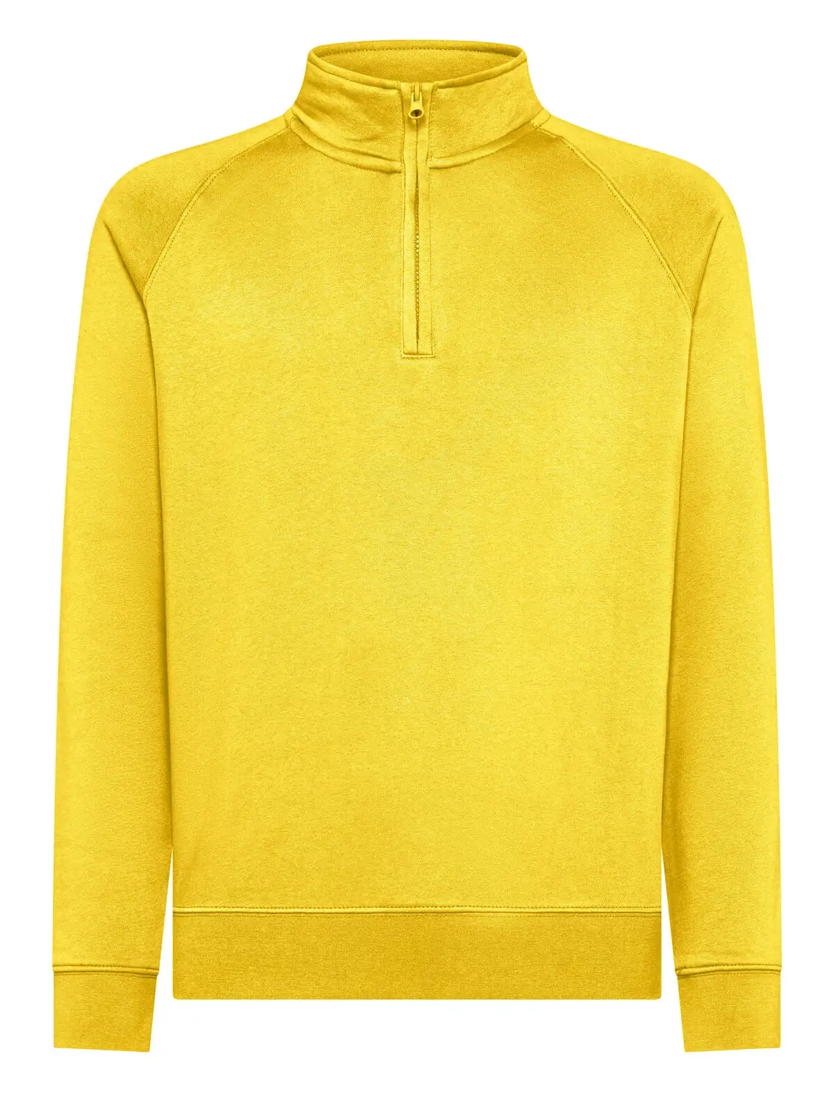 Immagine Felpa Mezza Zip Unisex Raglan Zip neck sweat