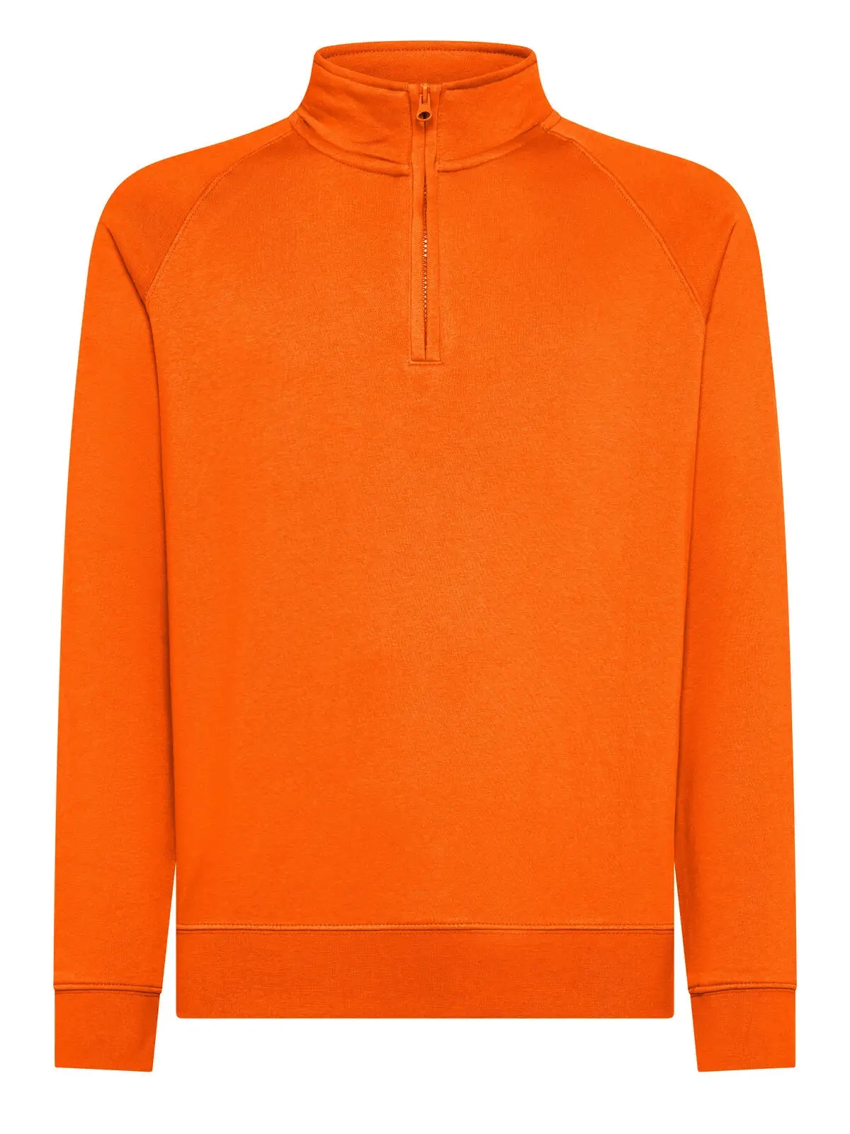 Immagine Felpa Mezza Zip Unisex Raglan Zip neck sweat