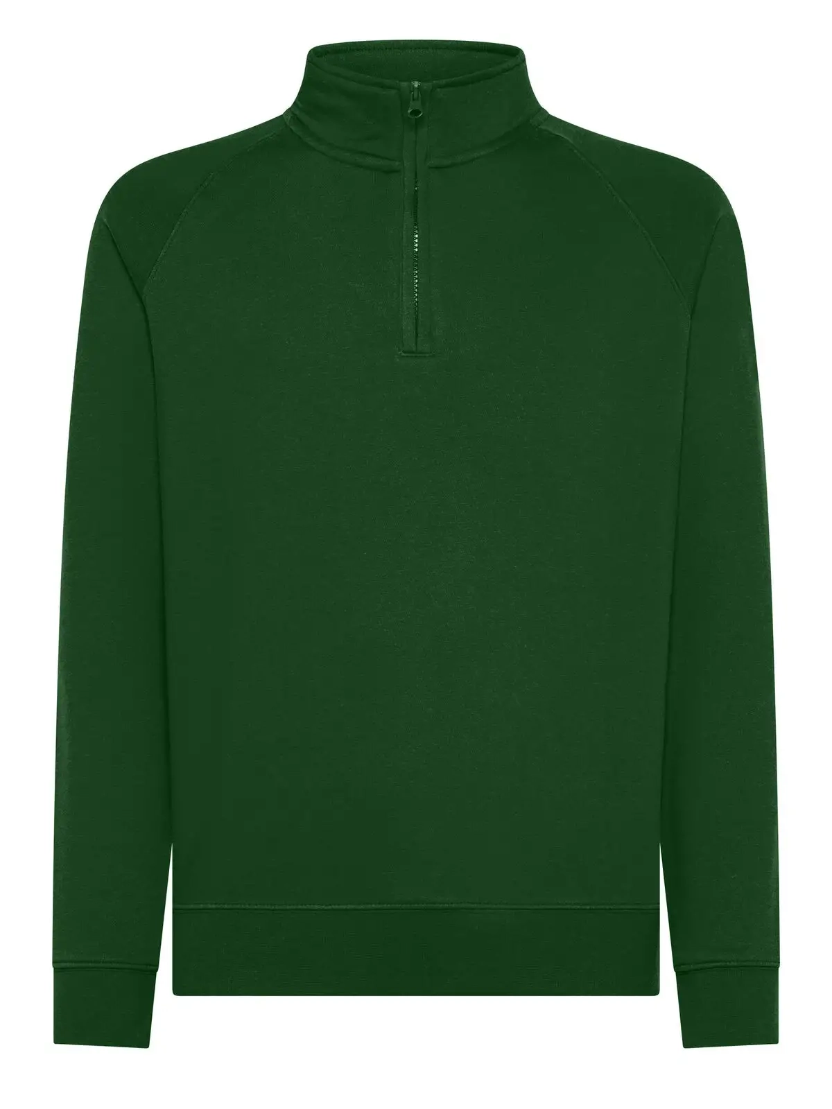 Immagine Felpa Mezza Zip Unisex Raglan Zip neck sweat