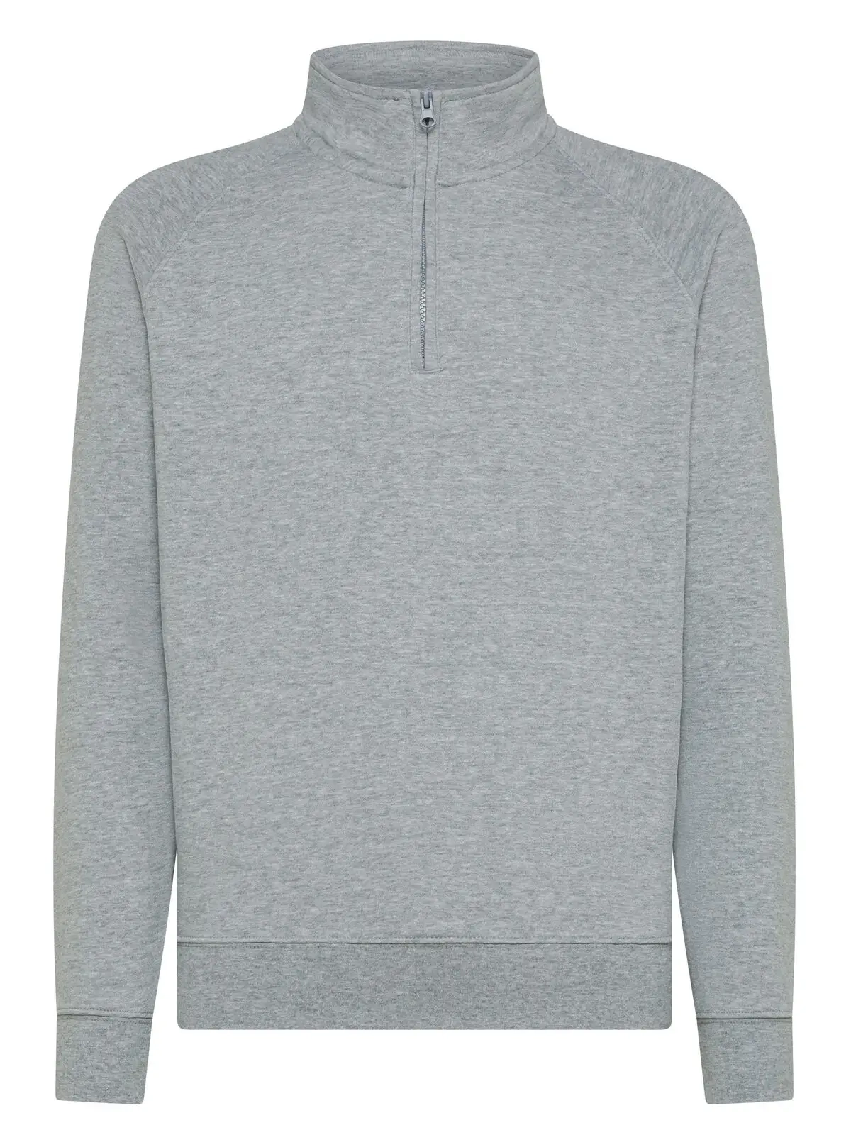Immagine Felpa Mezza Zip Unisex Raglan Zip neck sweat