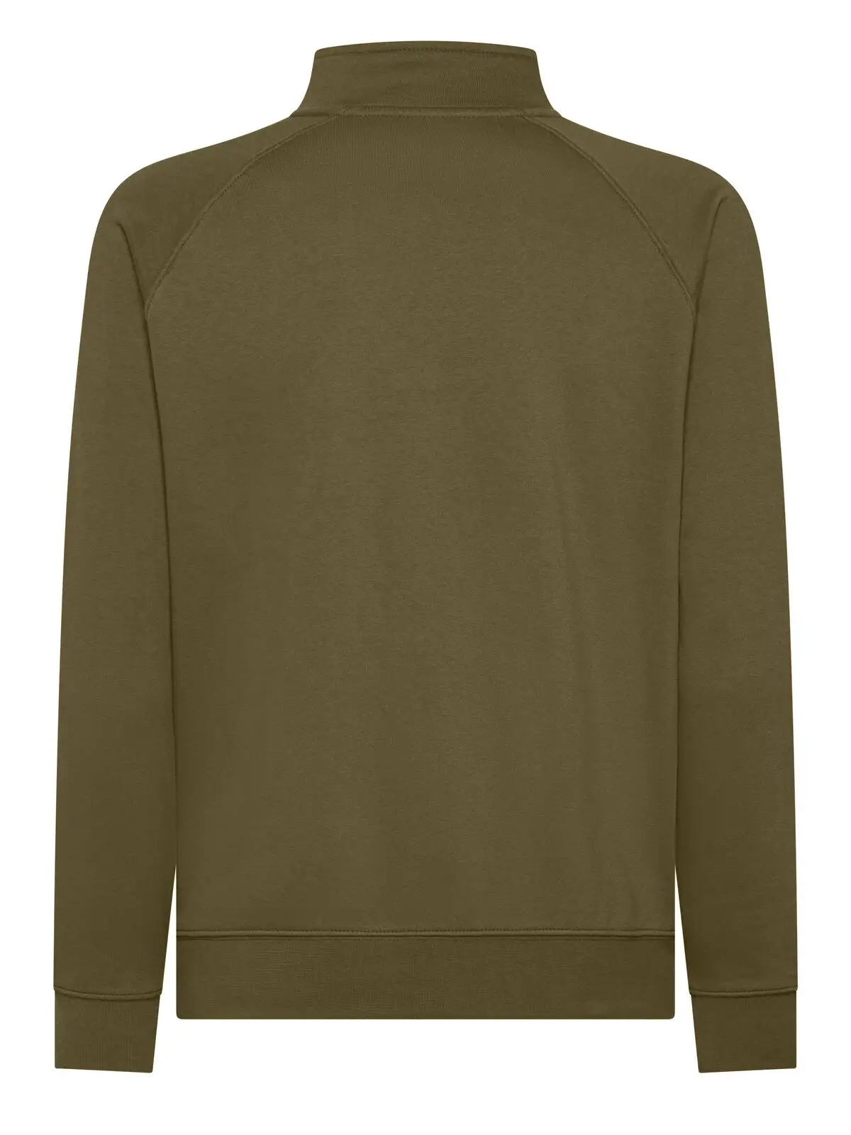 Immagine Felpa Mezza Zip Unisex Raglan Zip neck sweat