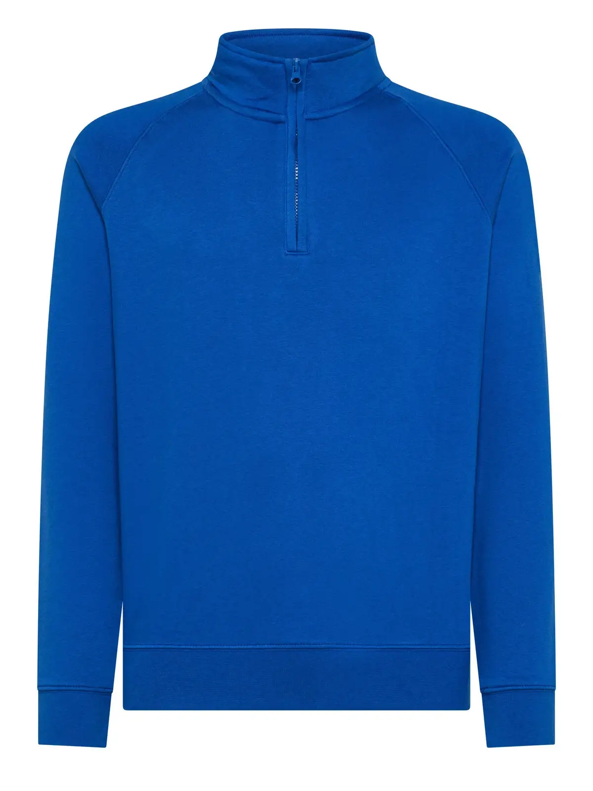 Immagine Felpa Mezza Zip Unisex Raglan Zip neck sweat