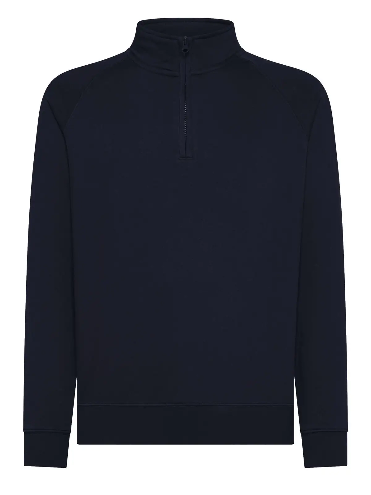 Immagine Felpa Mezza Zip Unisex Raglan Zip neck sweat