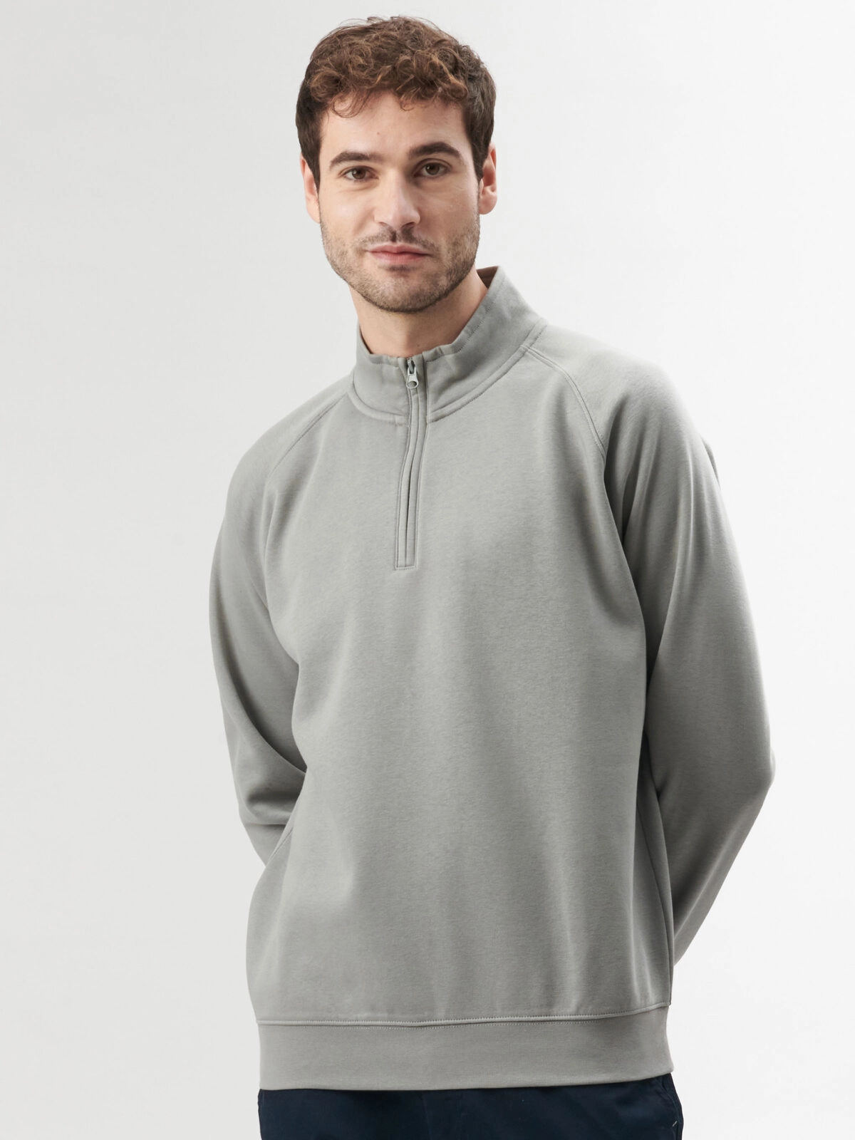 Immagine Felpa mezza zip - Sirio