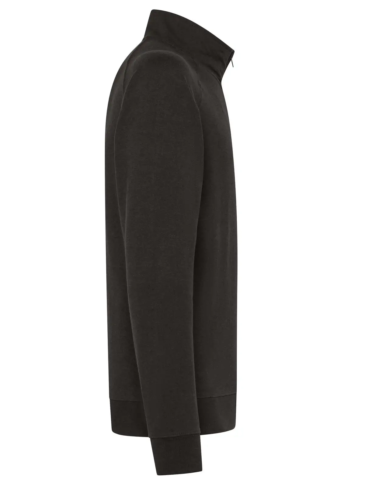 Immagine felpa mezza zip uomo French terry