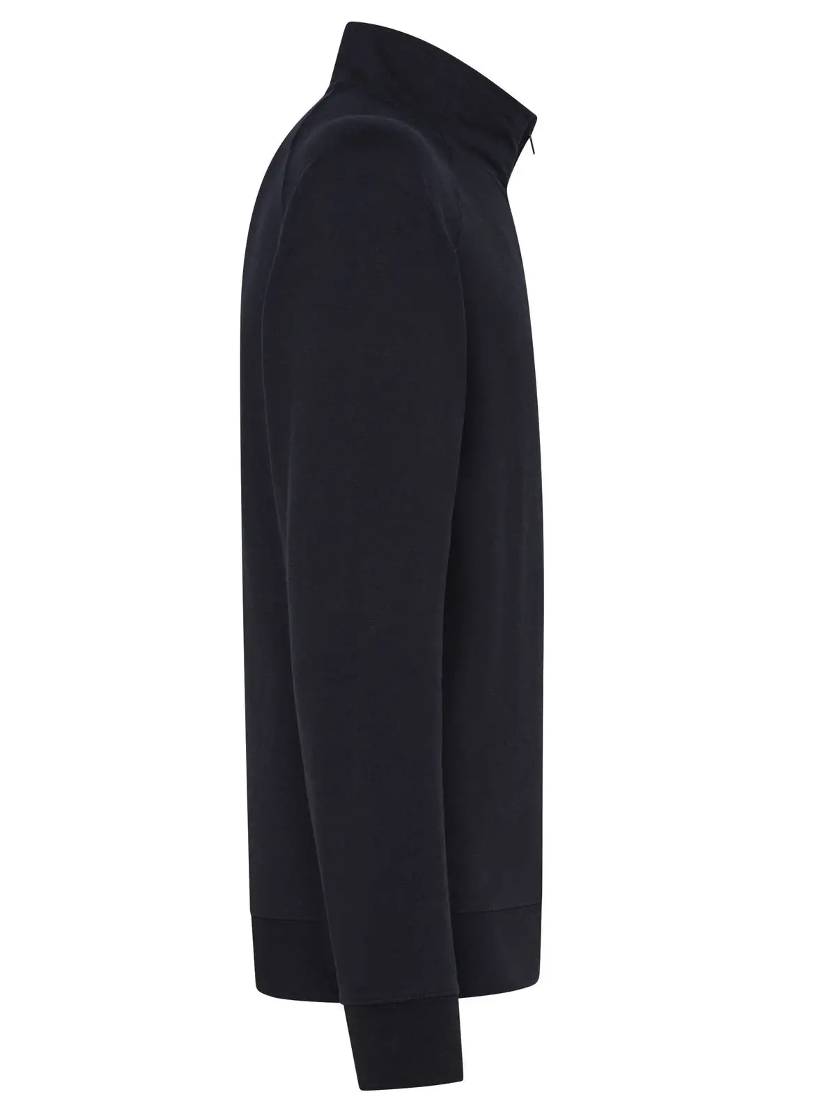 Immagine felpa mezza zip uomo French terry