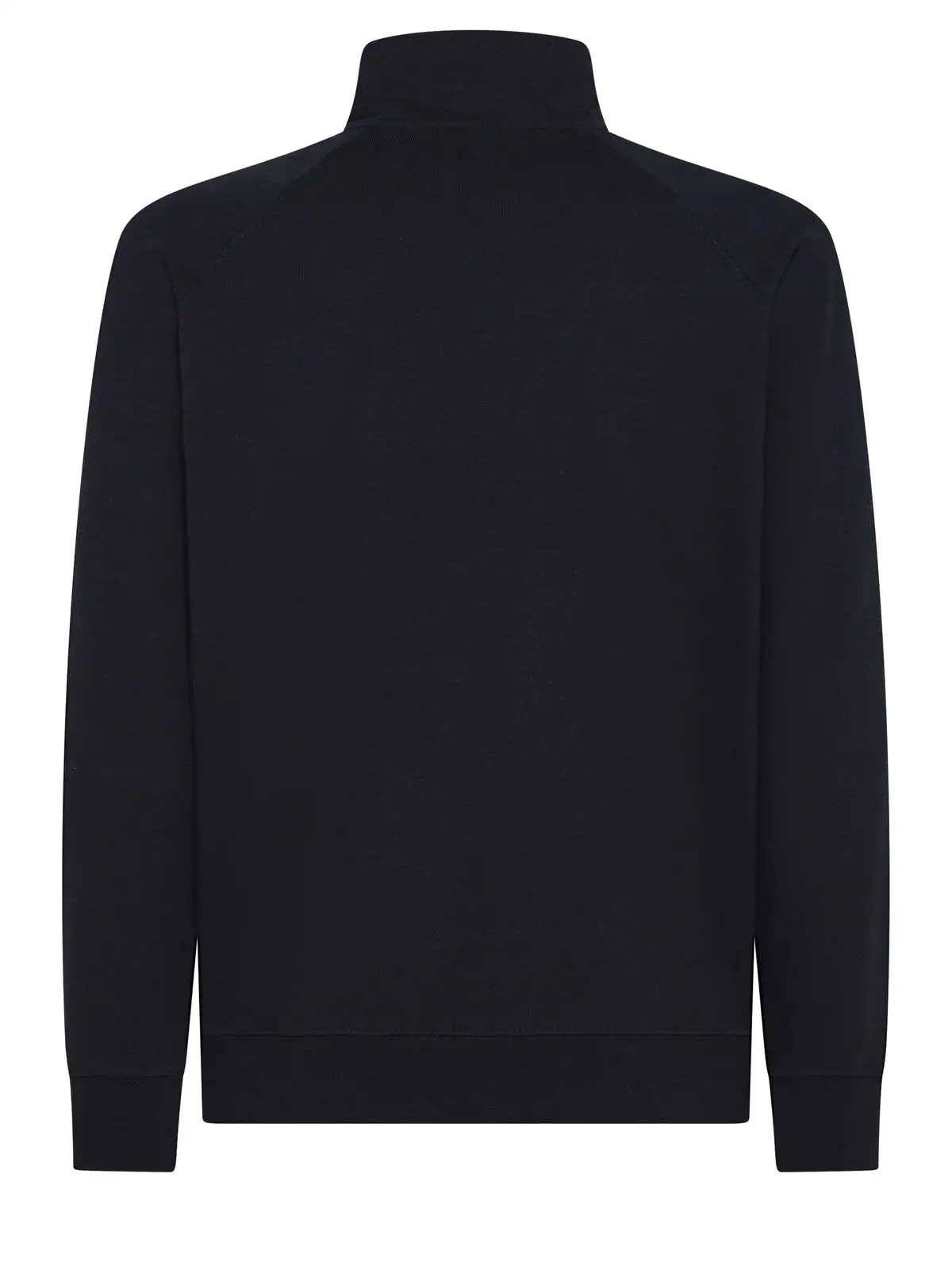 Immagine felpa mezza zip uomo French terry