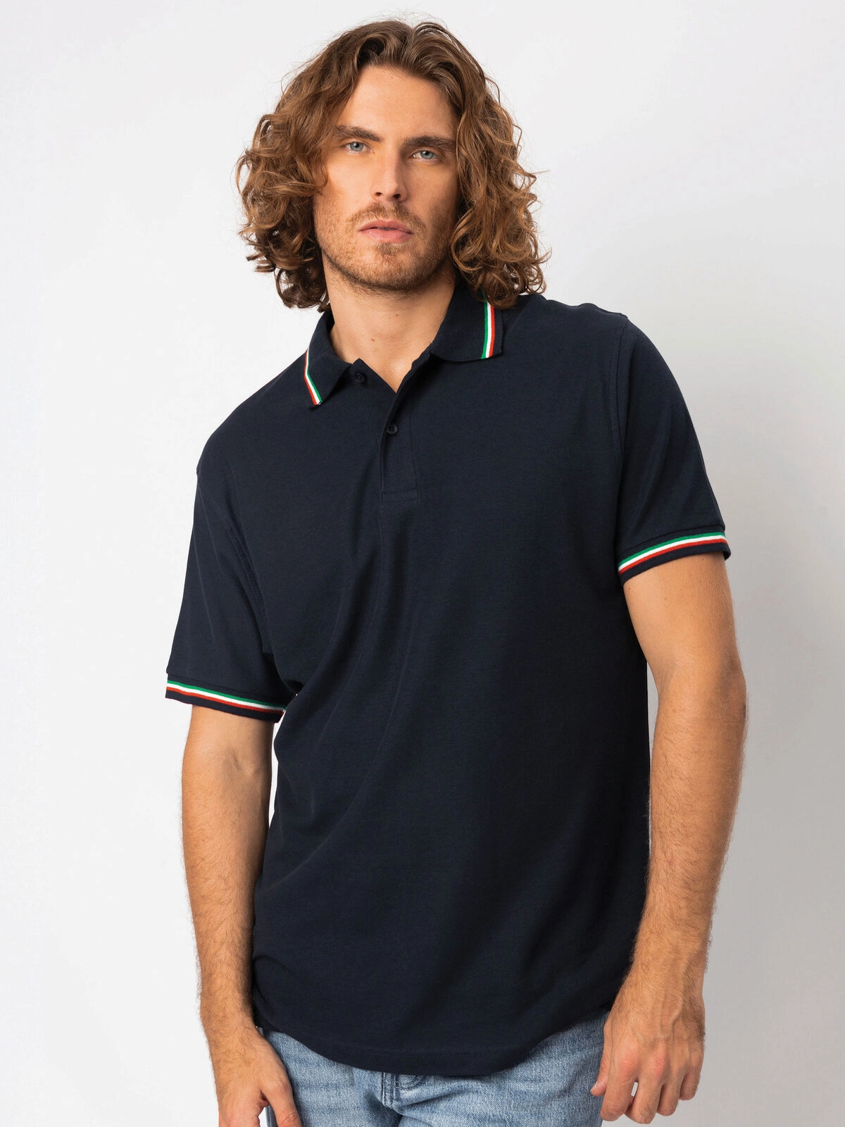 Immagine Polo tricolor Italy