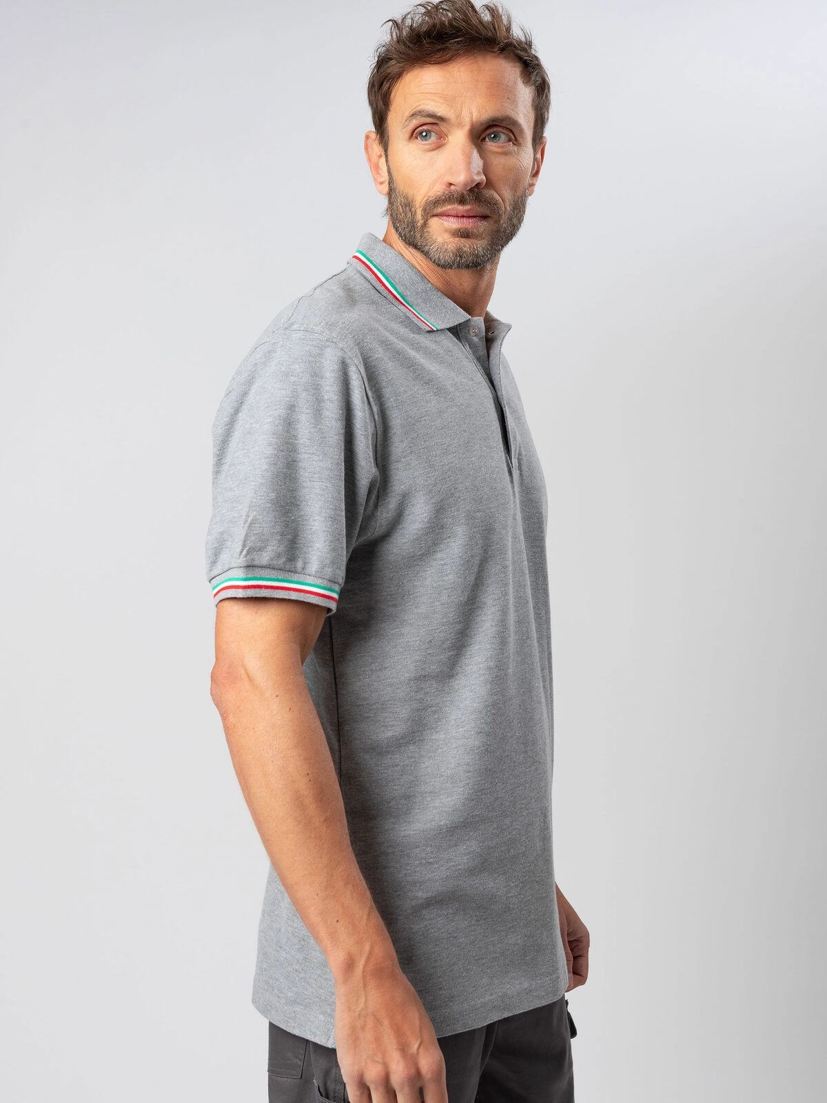 Immagine Polo tricolor Italy