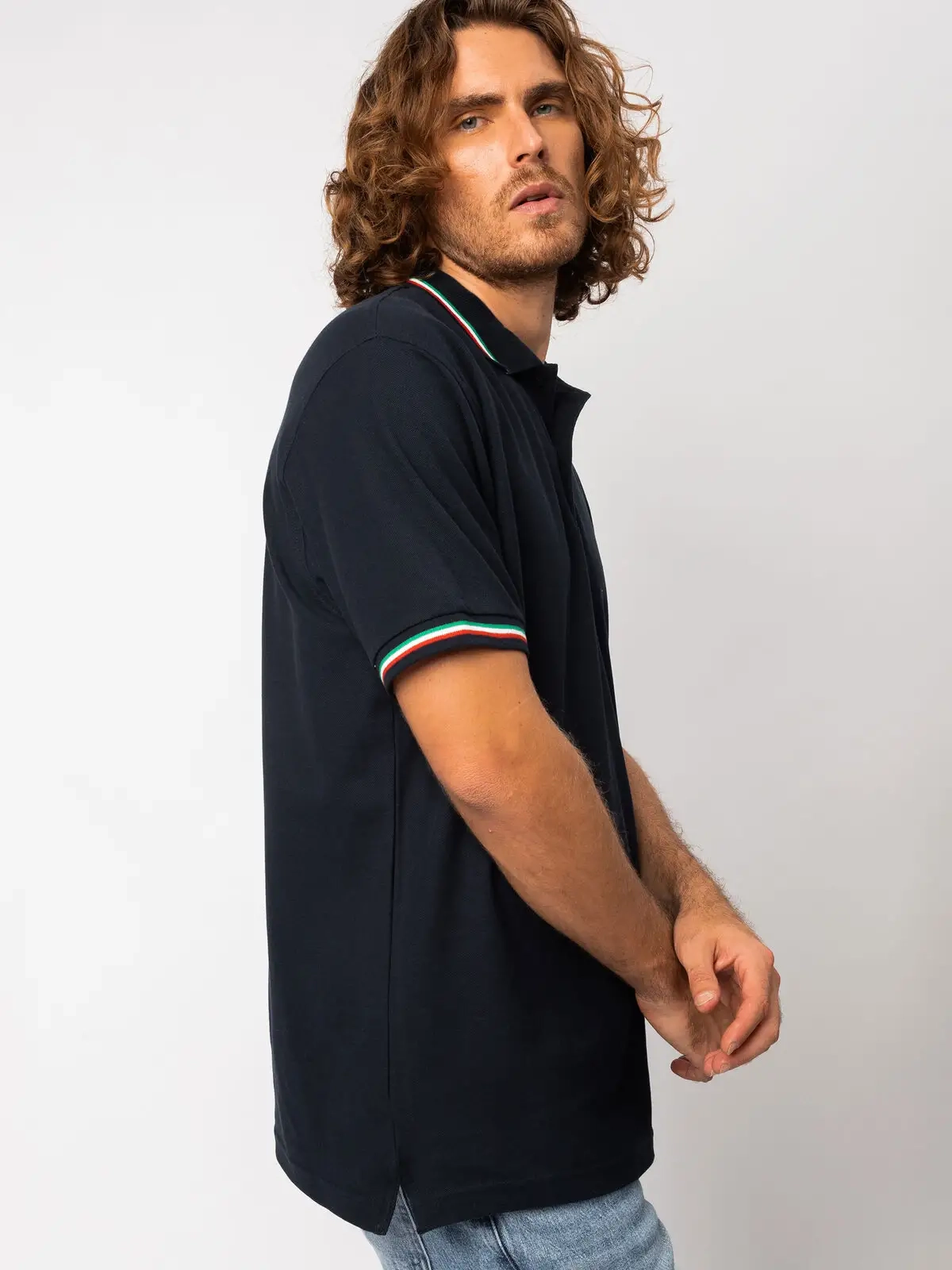 Immagine Polo tricolor Italy