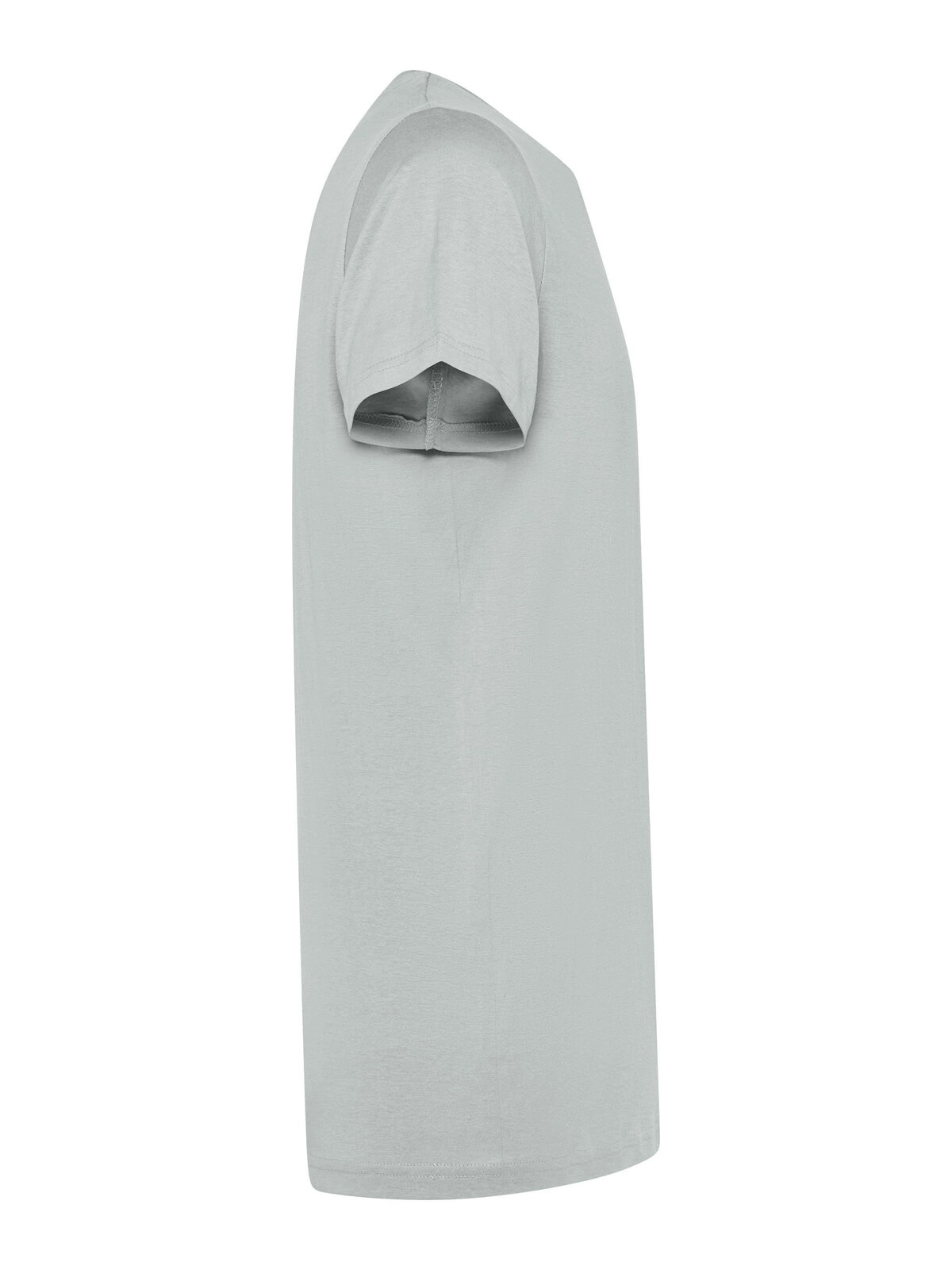 Immagine T-shirt manica corta, tessuto ring-spun single jersey, collo basso con cucitura a doppio ago