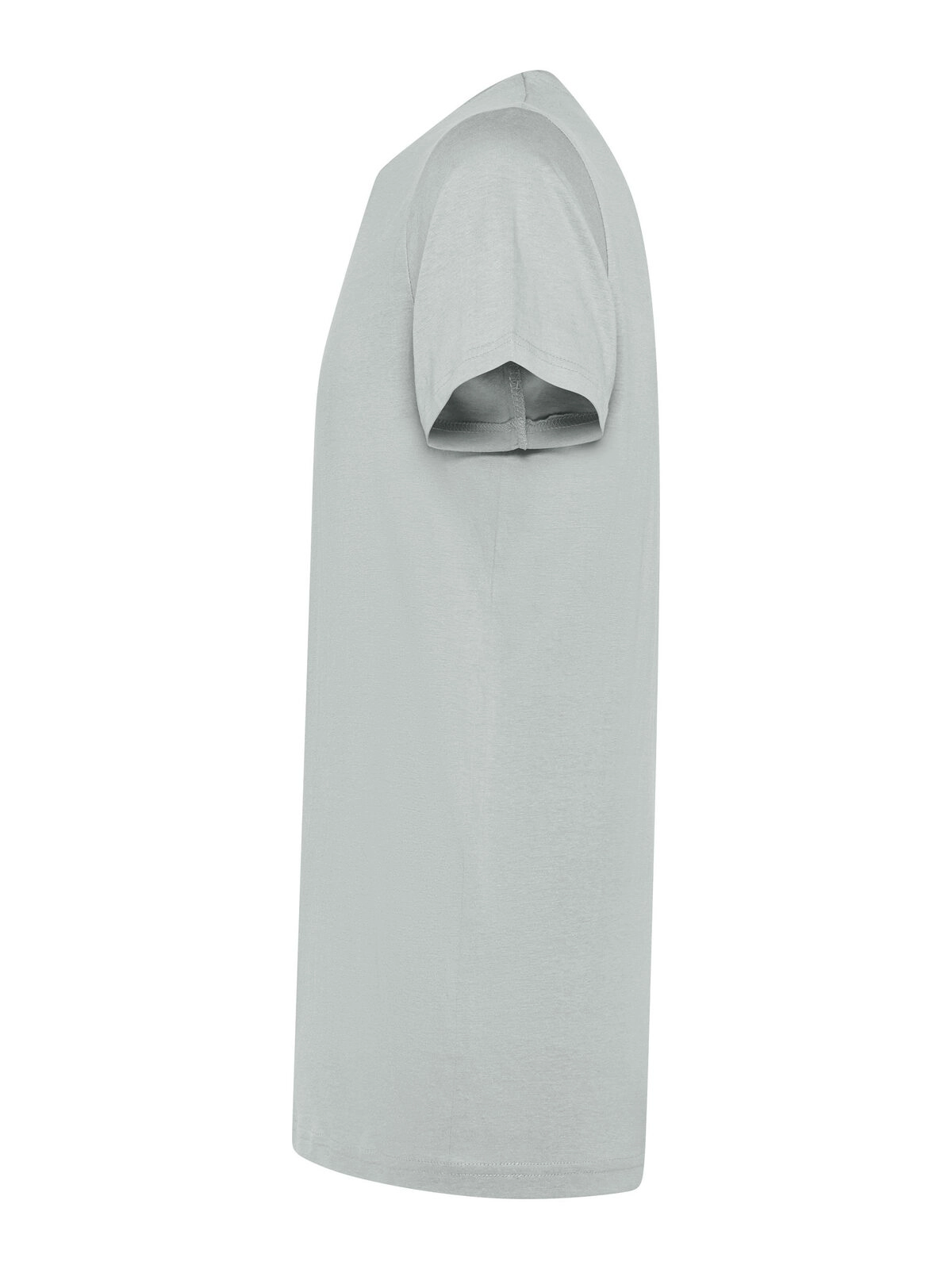 Immagine T-shirt manica corta, tessuto ring-spun single jersey, collo basso con cucitura a doppio ago