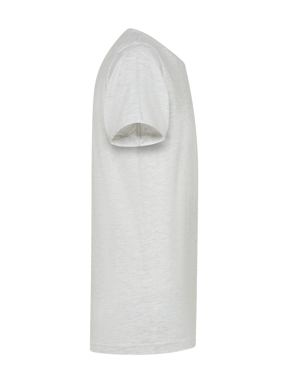 Immagine T-shirt manica corta, tessuto ring-spun single jersey, collo basso con cucitura a doppio ago