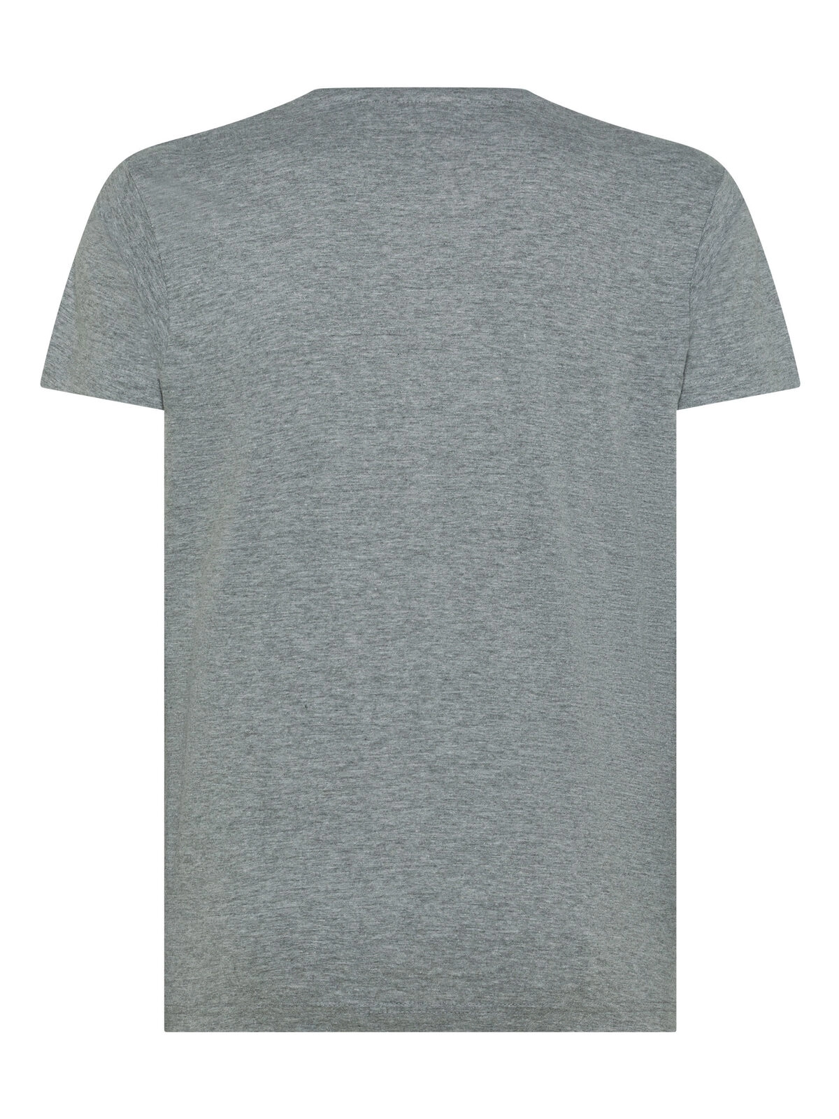 Immagine T-shirt manica corta, tessuto ring-spun single jersey, collo basso con cucitura a doppio ago
