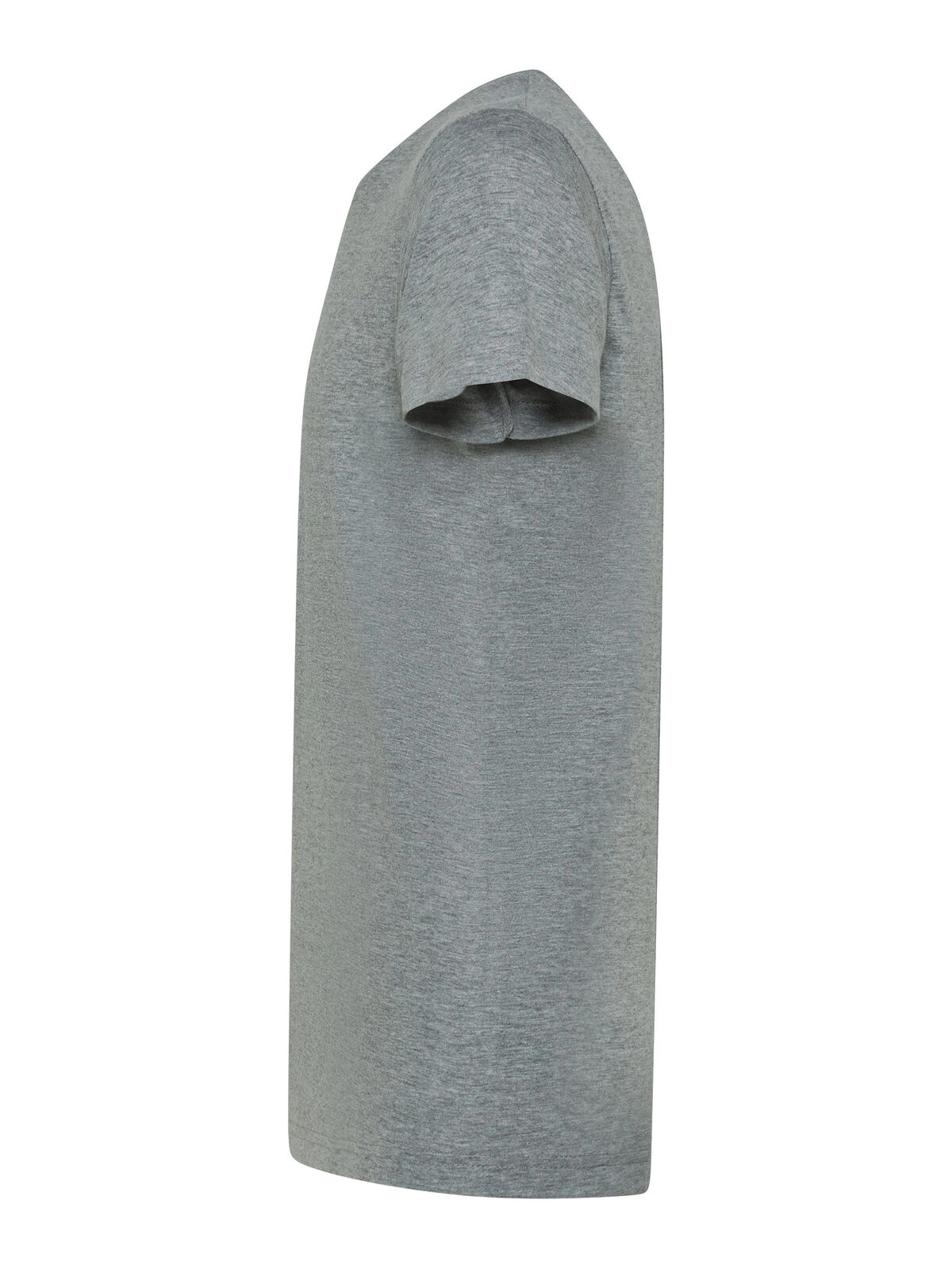Immagine T-shirt manica corta, tessuto ring-spun single jersey, collo basso con cucitura a doppio ago