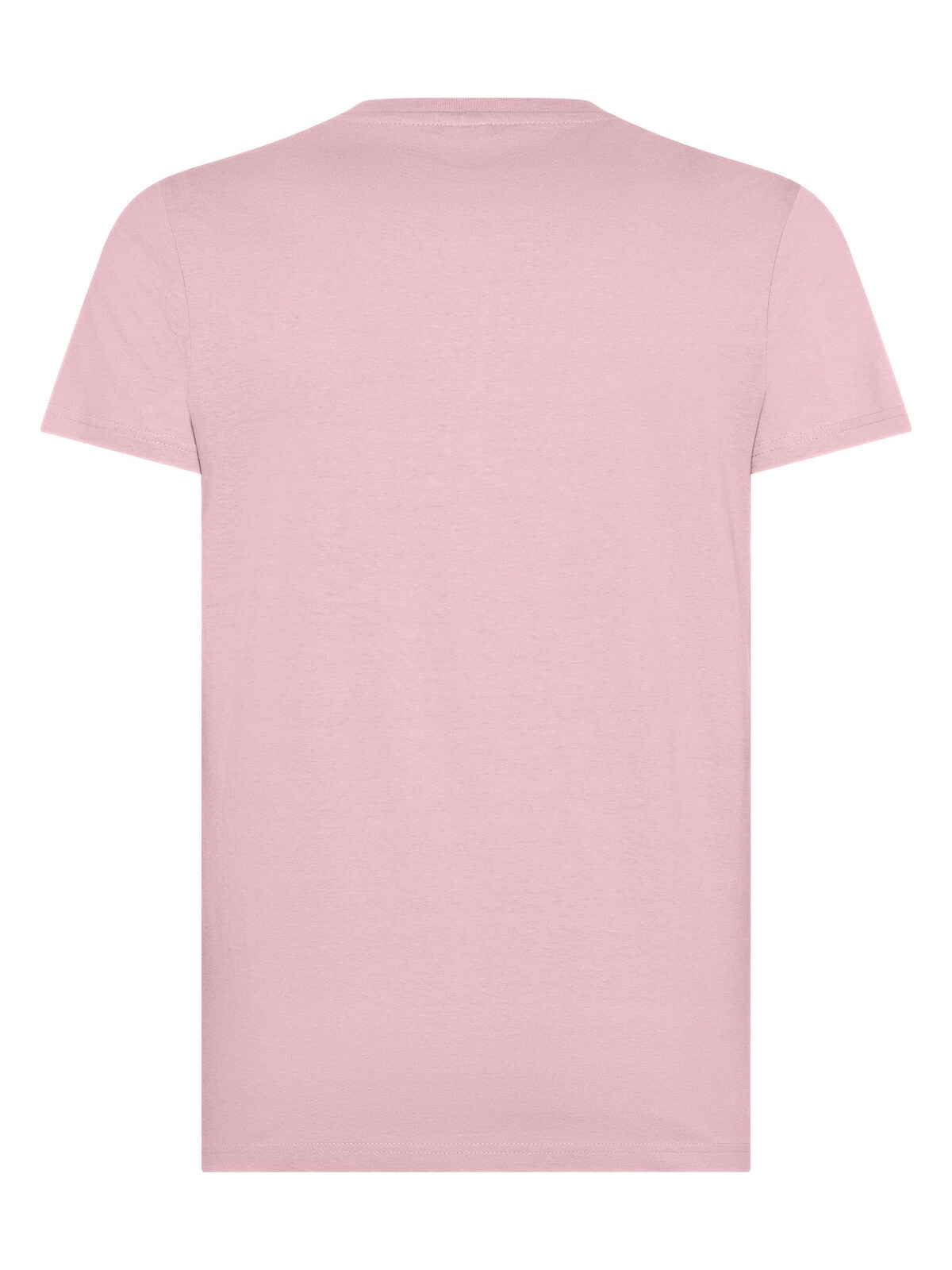 Immagine T-shirt manica corta, tessuto ring-spun single jersey, collo basso con cucitura a doppio ago