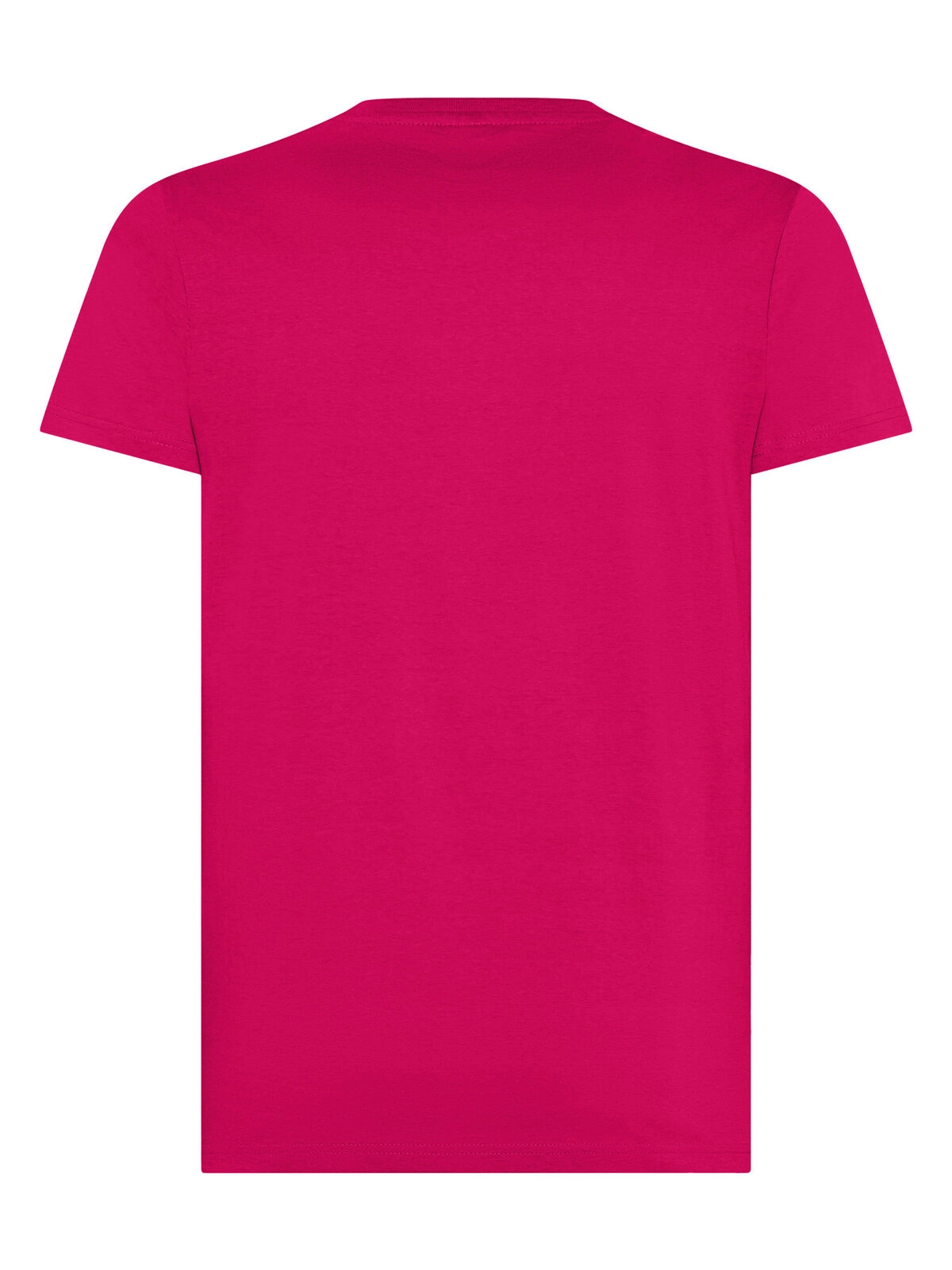 Immagine T-shirt manica corta, tessuto ring-spun single jersey, collo basso con cucitura a doppio ago