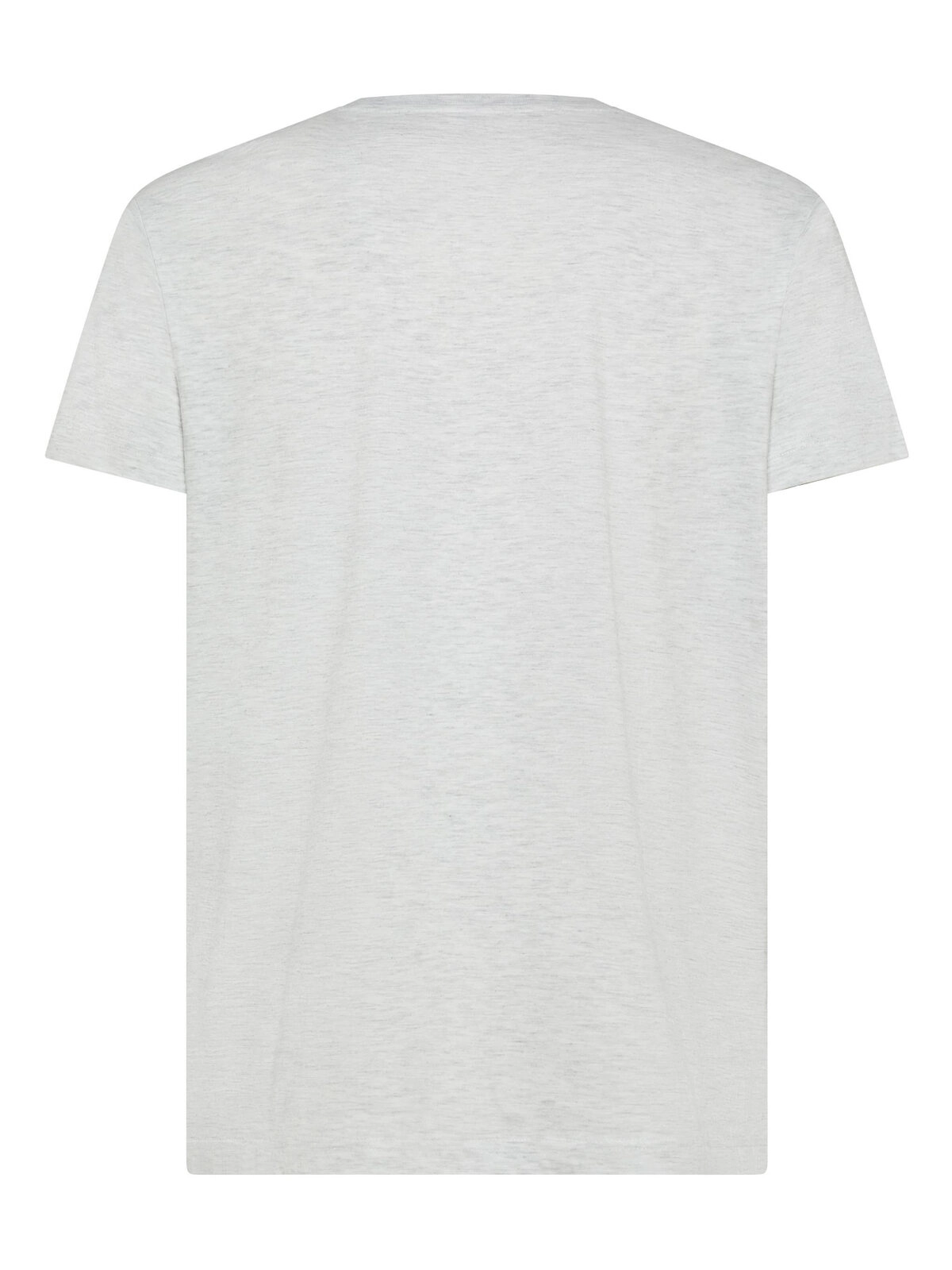 Immagine T-shirt manica corta, tessuto ring-spun single jersey, collo basso con cucitura a doppio ago