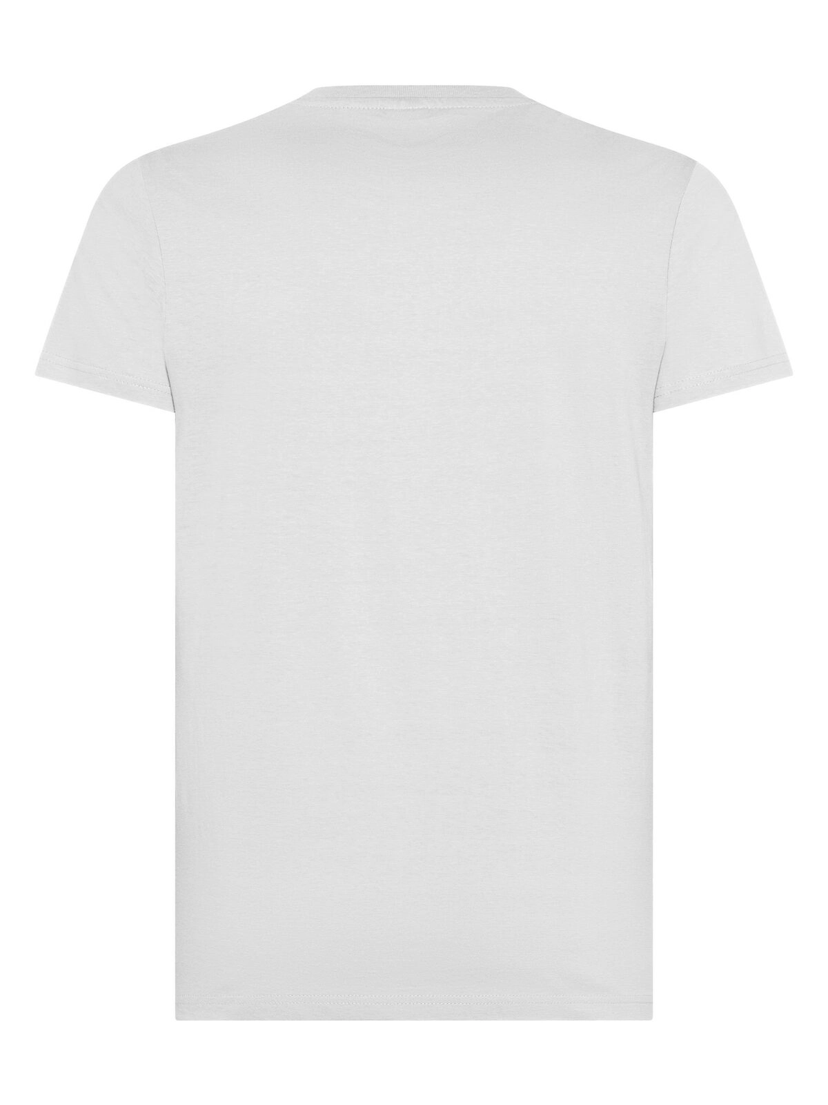 Immagine T-shirt manica corta, tessuto ring-spun single jersey, collo basso con cucitura a doppio ago
