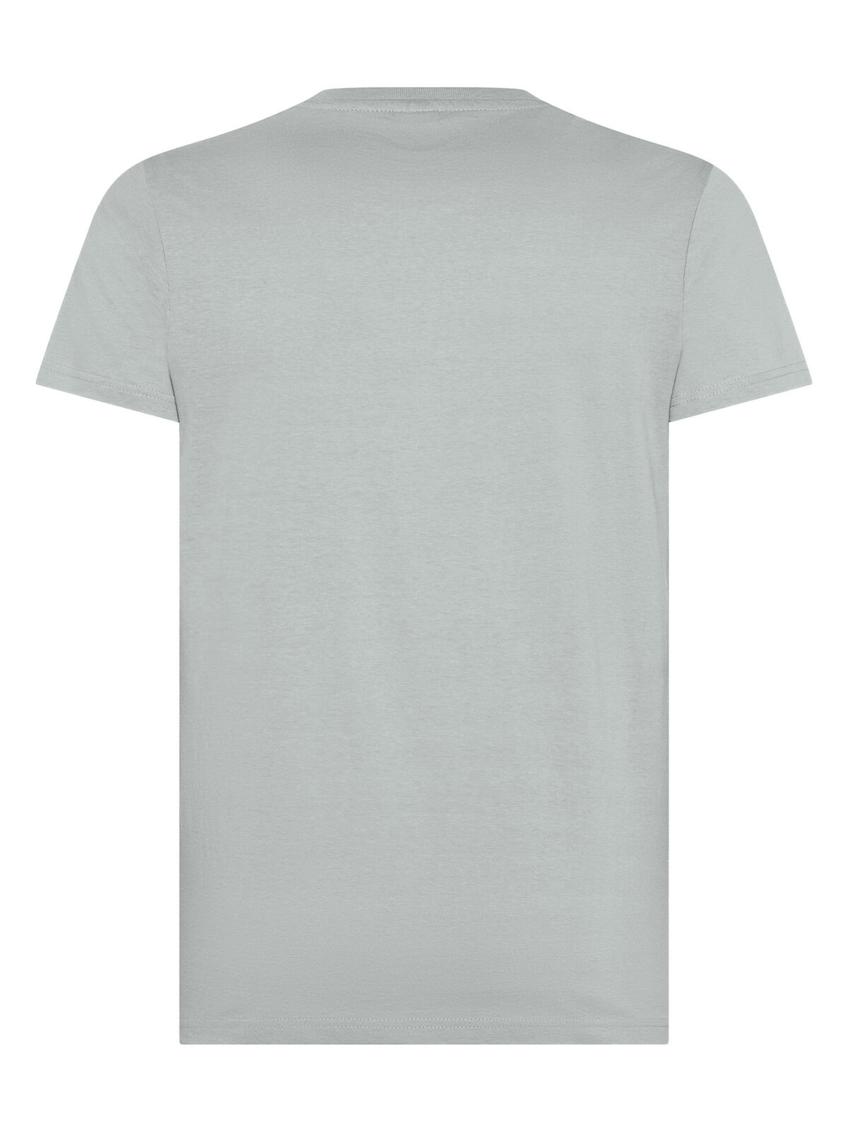 Immagine T-shirt manica corta, tessuto ring-spun single jersey, collo basso con cucitura a doppio ago