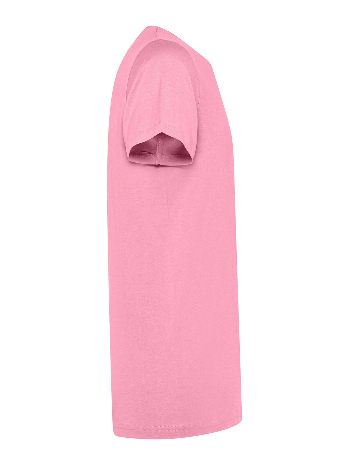 Immagine T-shirt manica corta, tessuto ring-spun single jersey, collo basso con cucitura a doppio ago