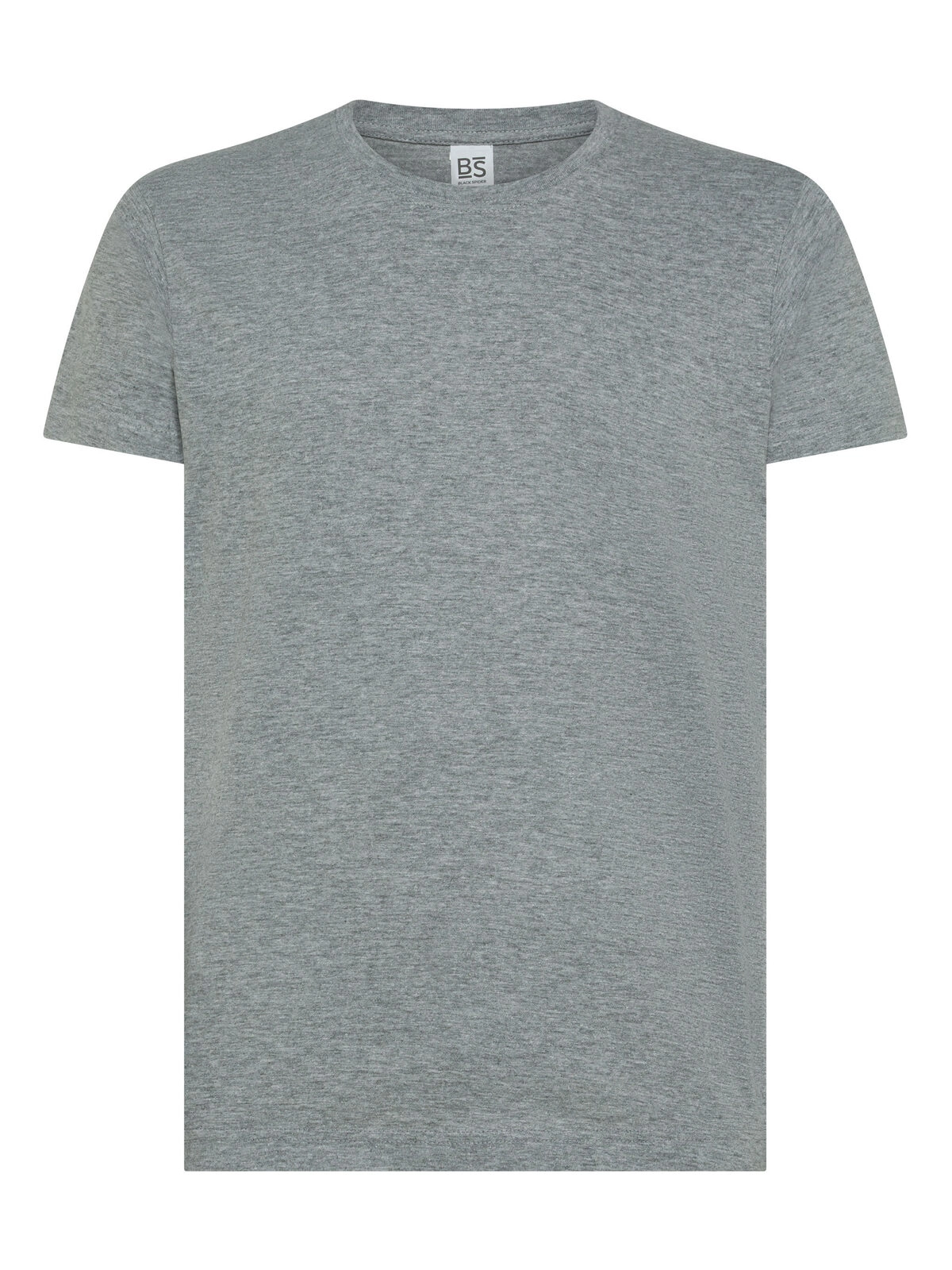 Immagine T-shirt manica corta, tessuto ring-spun single jersey, collo basso con cucitura a doppio ago