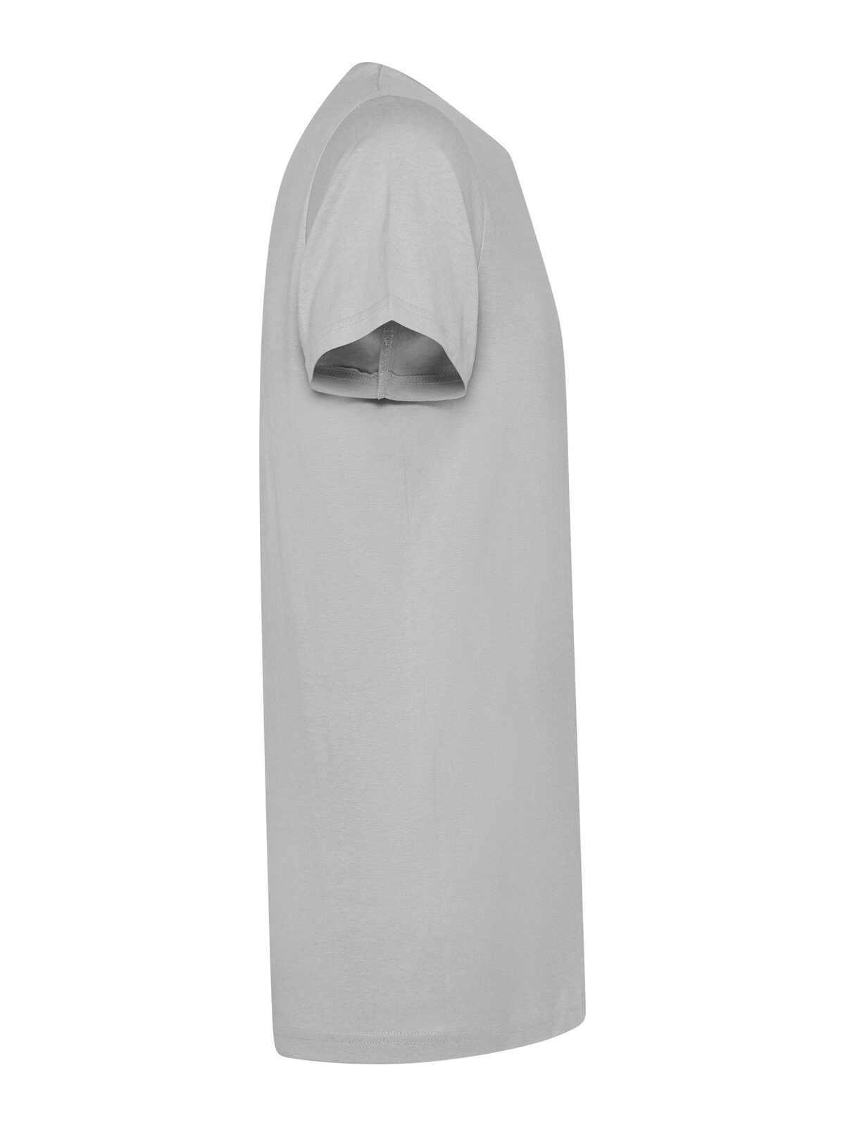 Immagine T-shirt manica corta, tessuto ring-spun single jersey, collo basso con cucitura a doppio ago