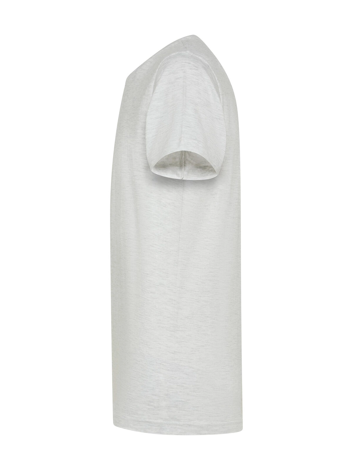 Immagine T-shirt manica corta, tessuto ring-spun single jersey, collo basso con cucitura a doppio ago
