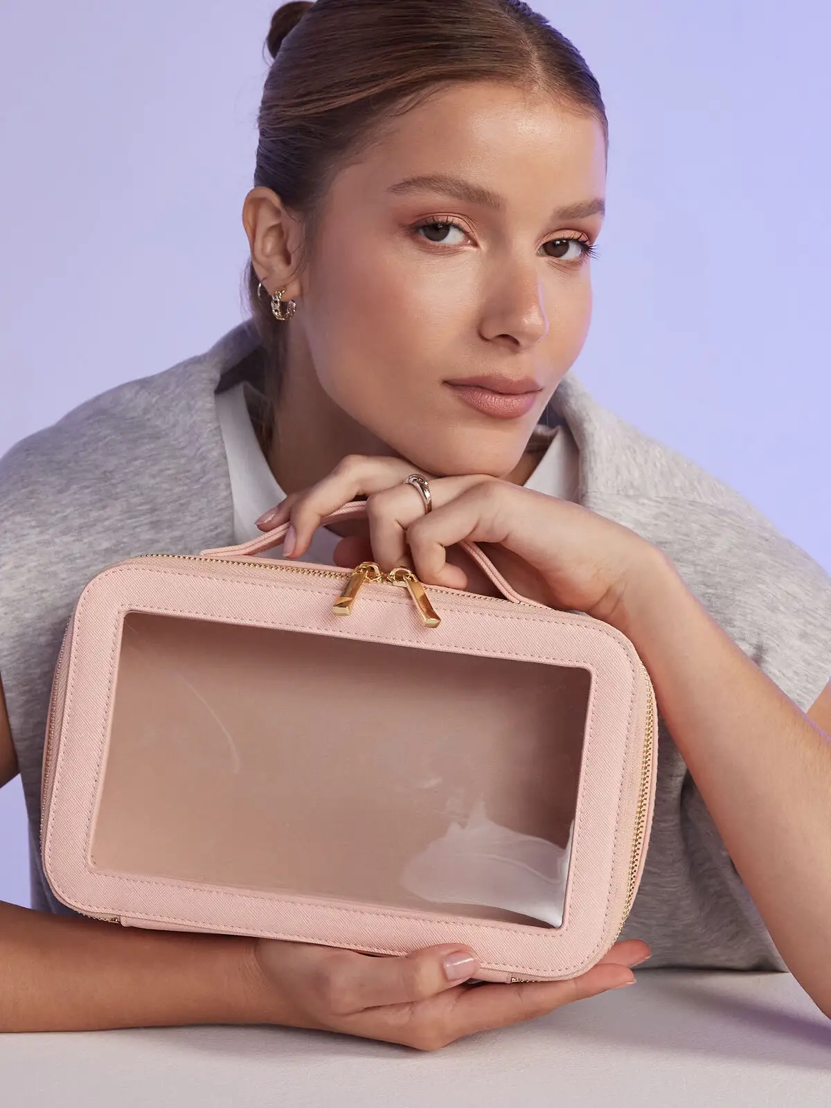 Immagine Boutique Clear Window Travel Case